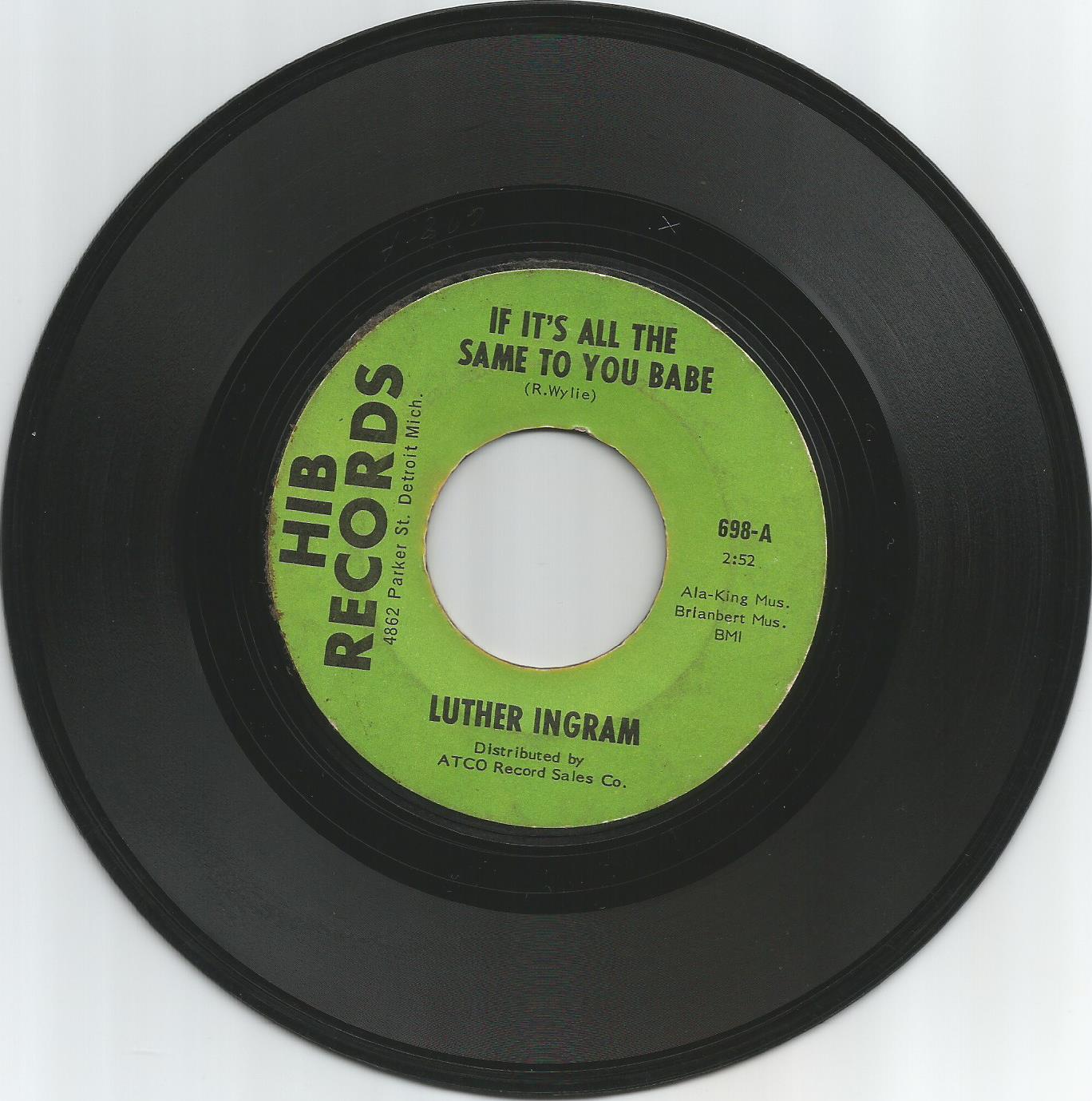 Luther Ingram Orchestra Exus trek
