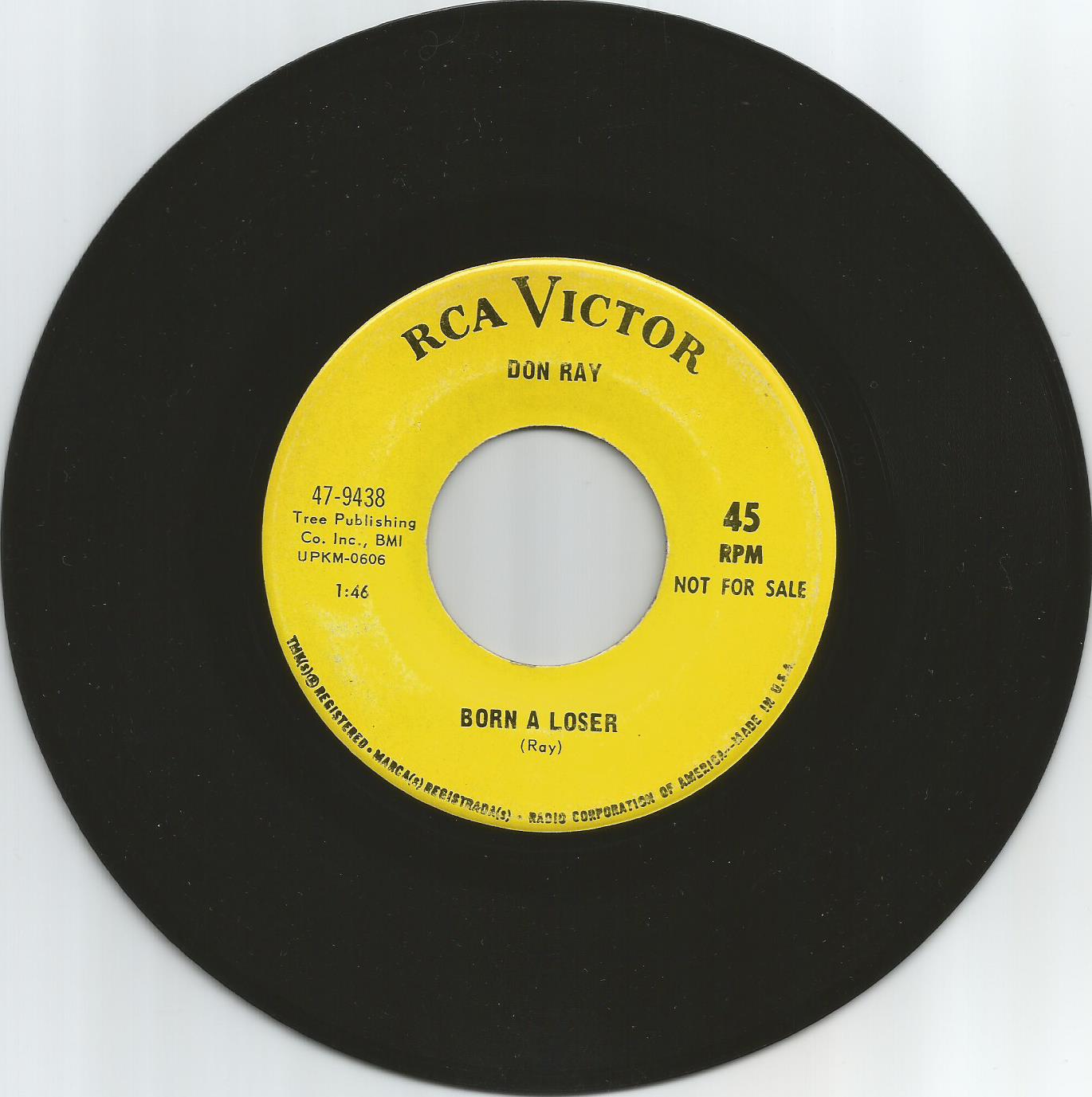 Don Ray Born a loser