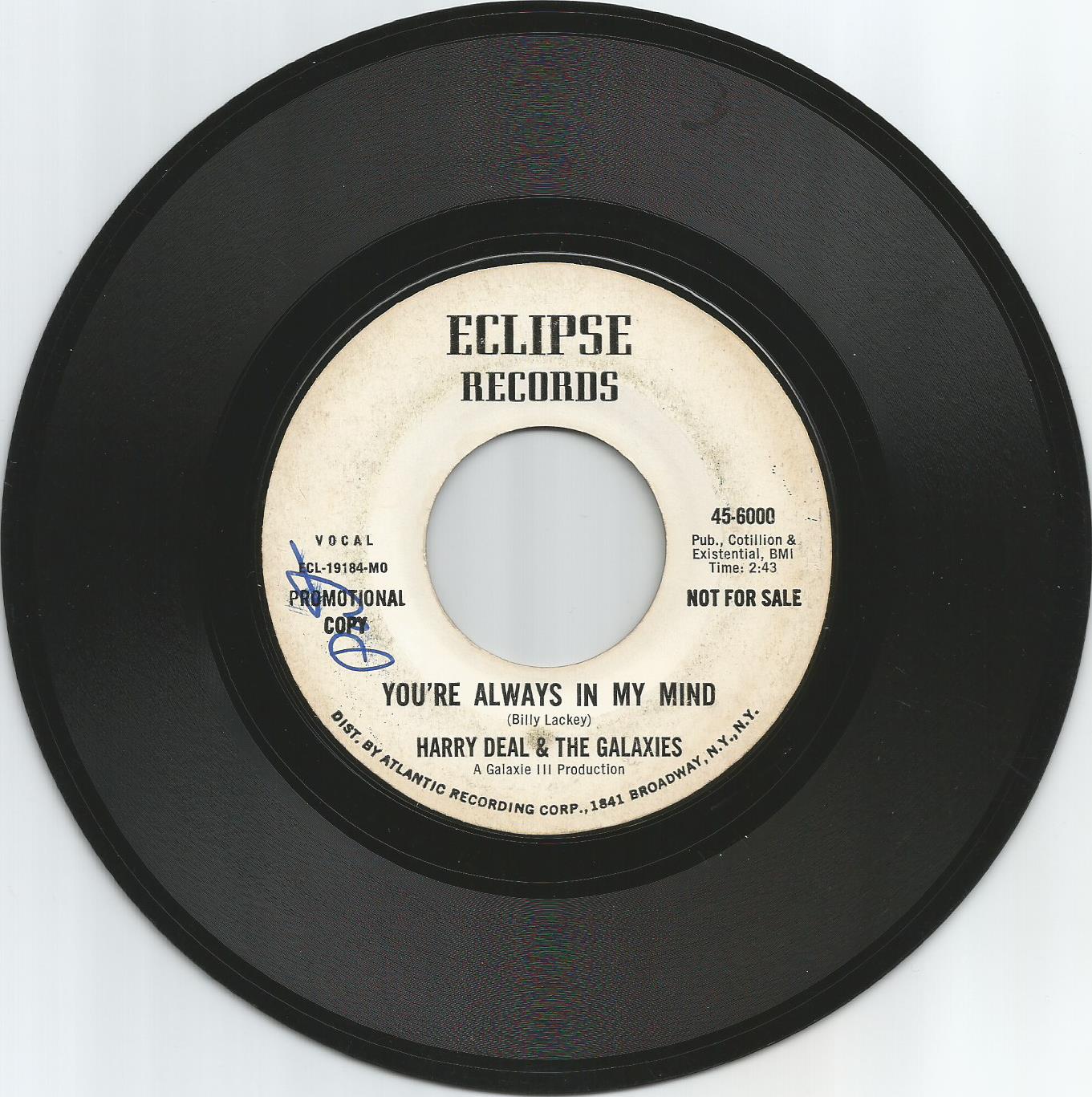 Harry Deal & the Galaxies I still love you