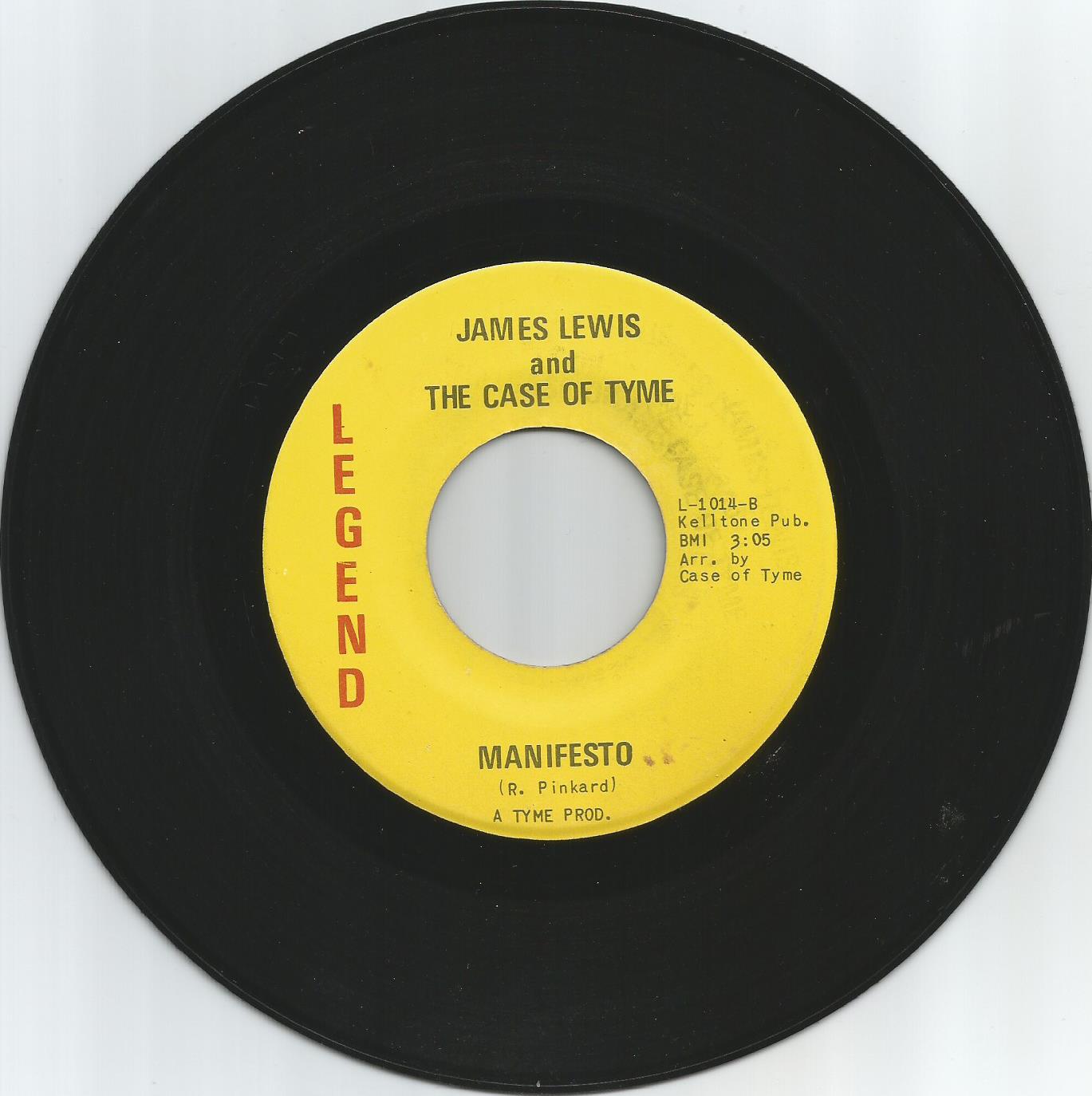 James Lewis and the Case of Time Manifesto
