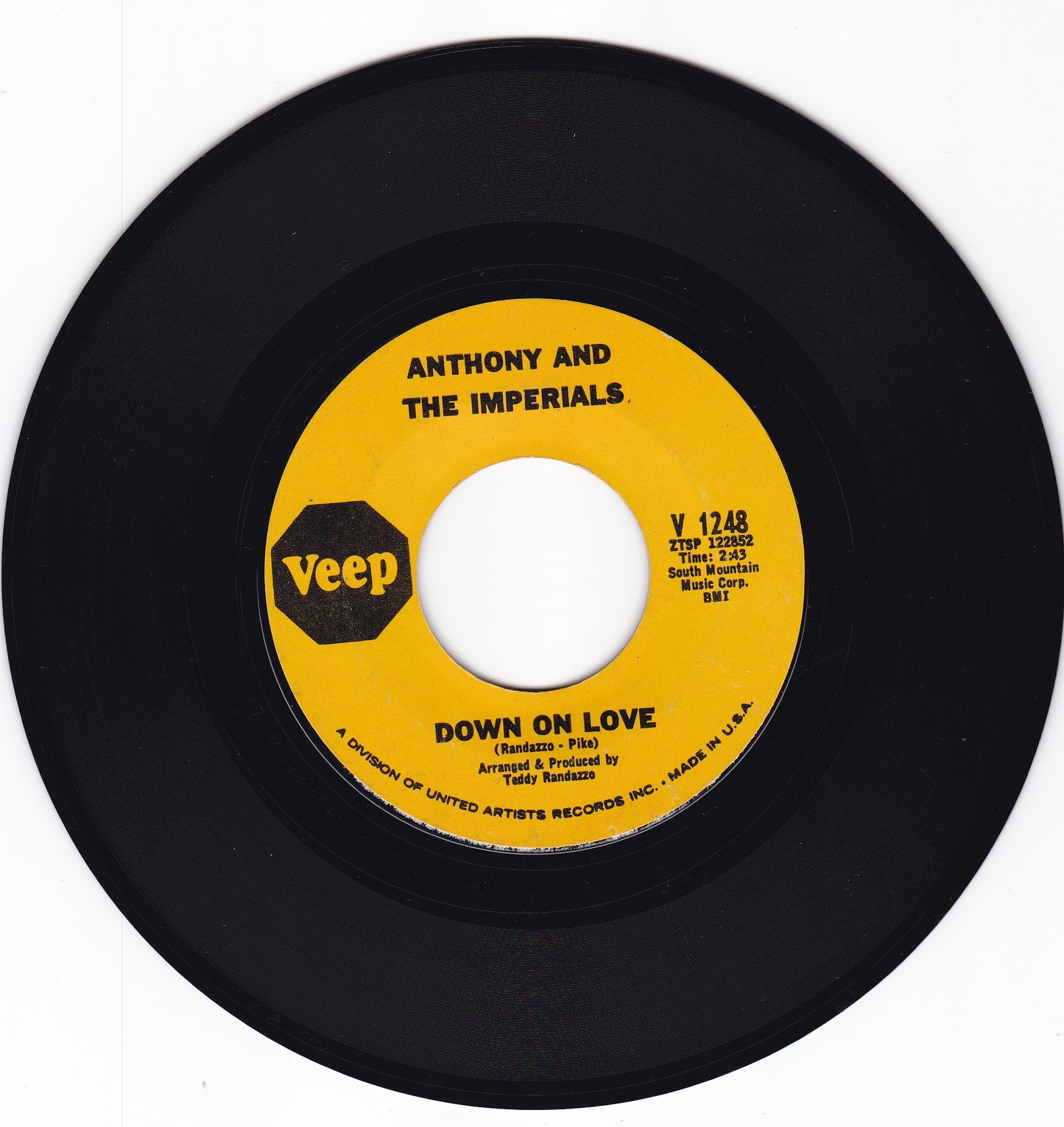Anthony and the Imperials It's not the same