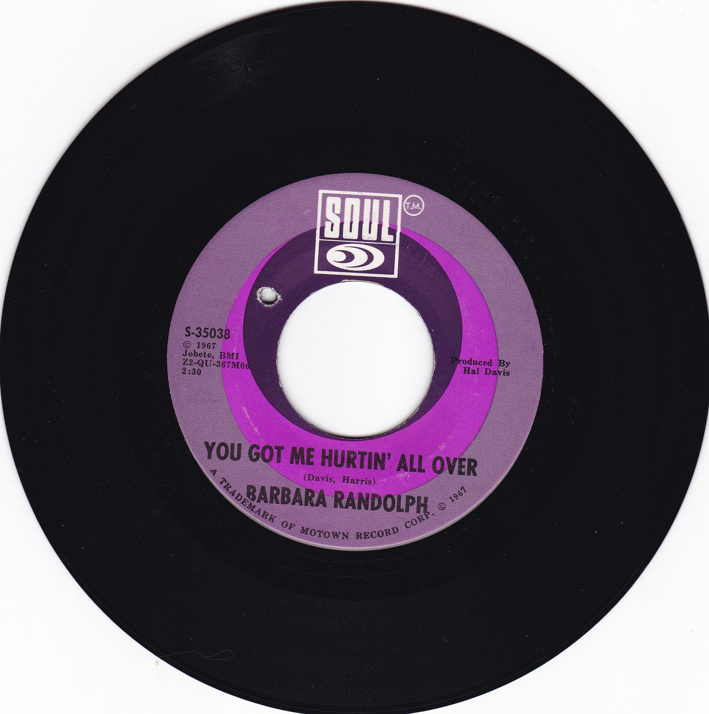 Barbara Randolph I got a feeling