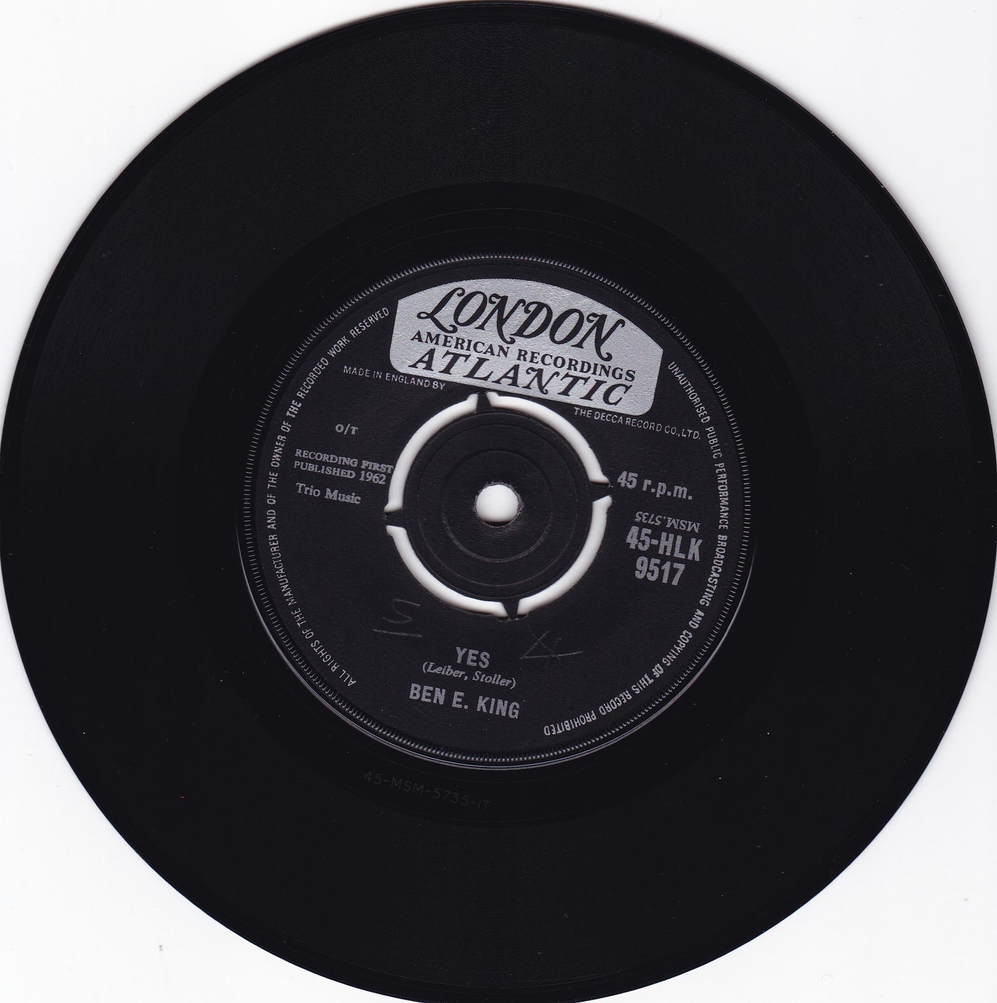 Ben E. King Ecstasy