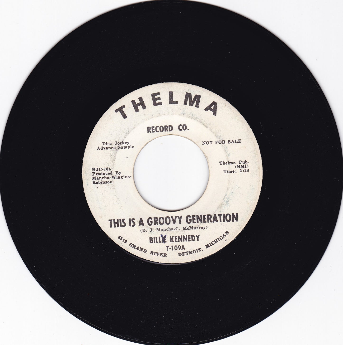 Billie Kennedy This is a groovy generation