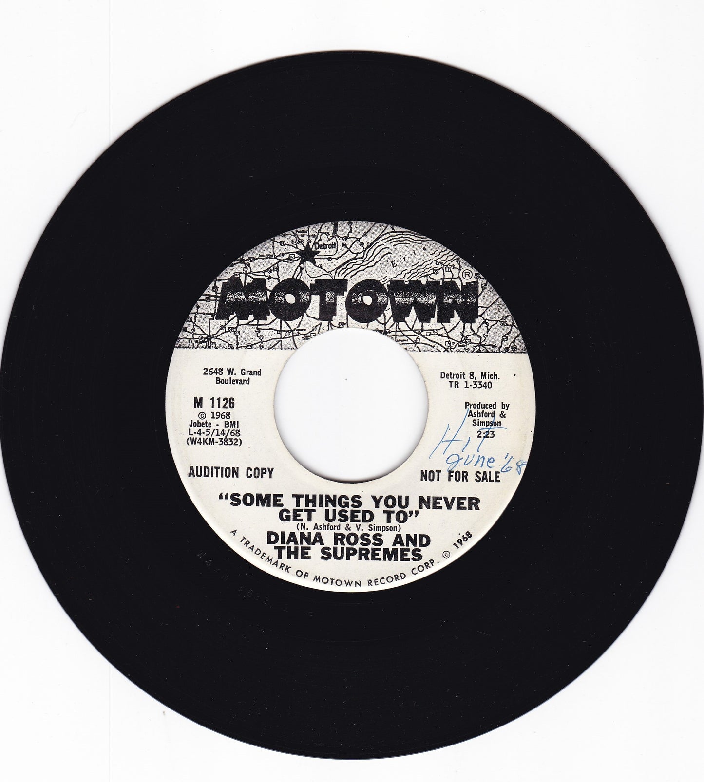 Diana Ross and the Supremes Some things you never get used to