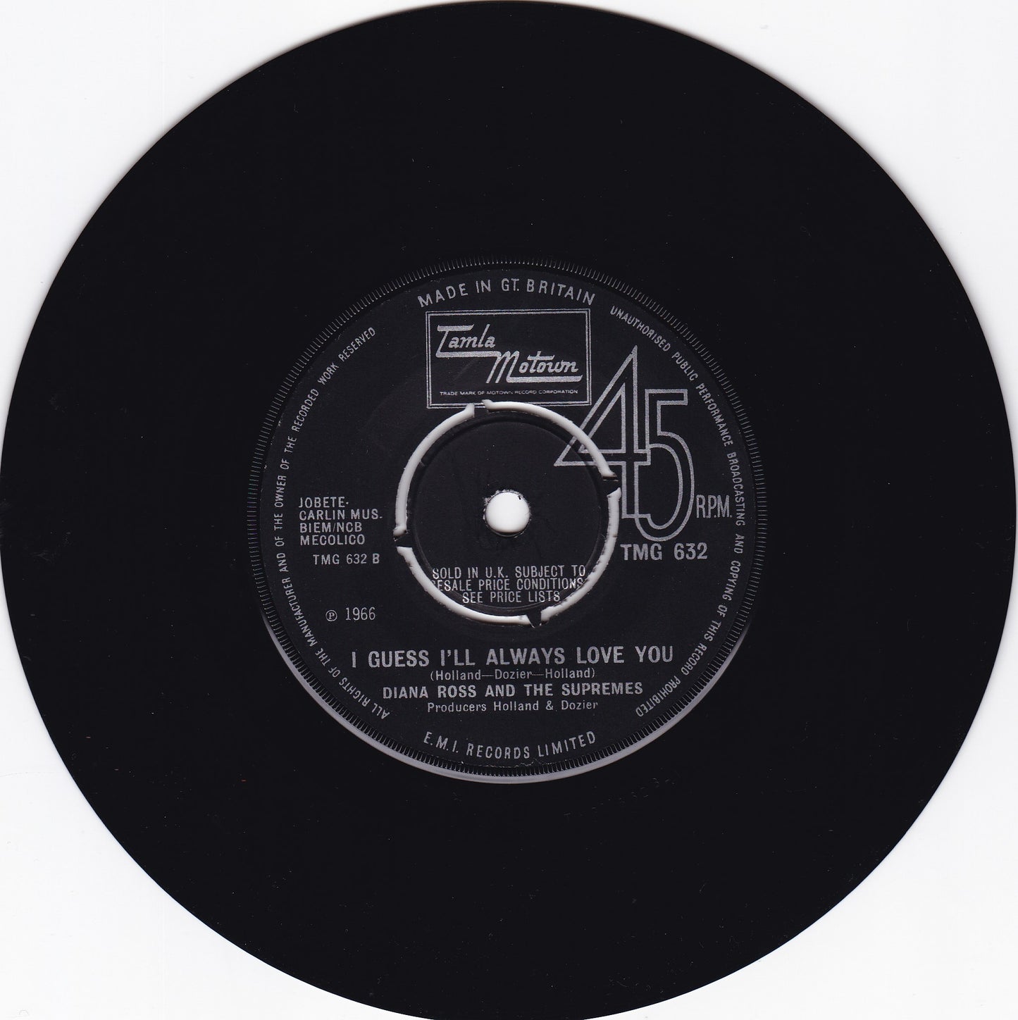 Diana Ross and the Supremes I guess i'll always love you