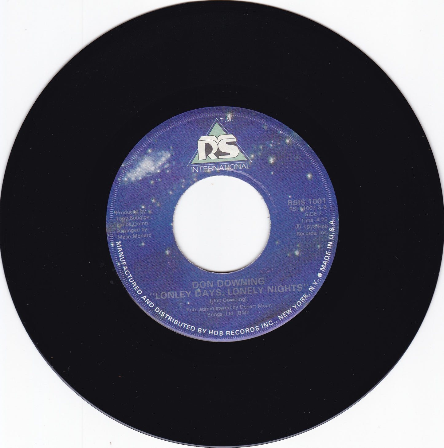 Don Downing Lonely days lonely nights