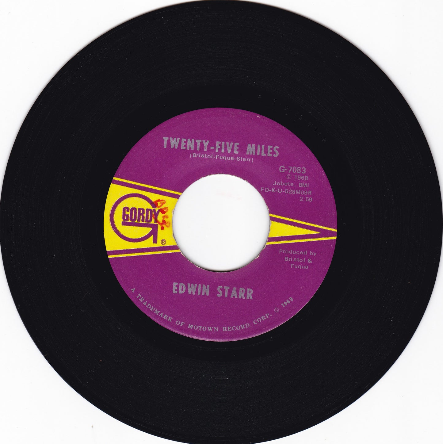 Edwin Starr Twenty-five miles