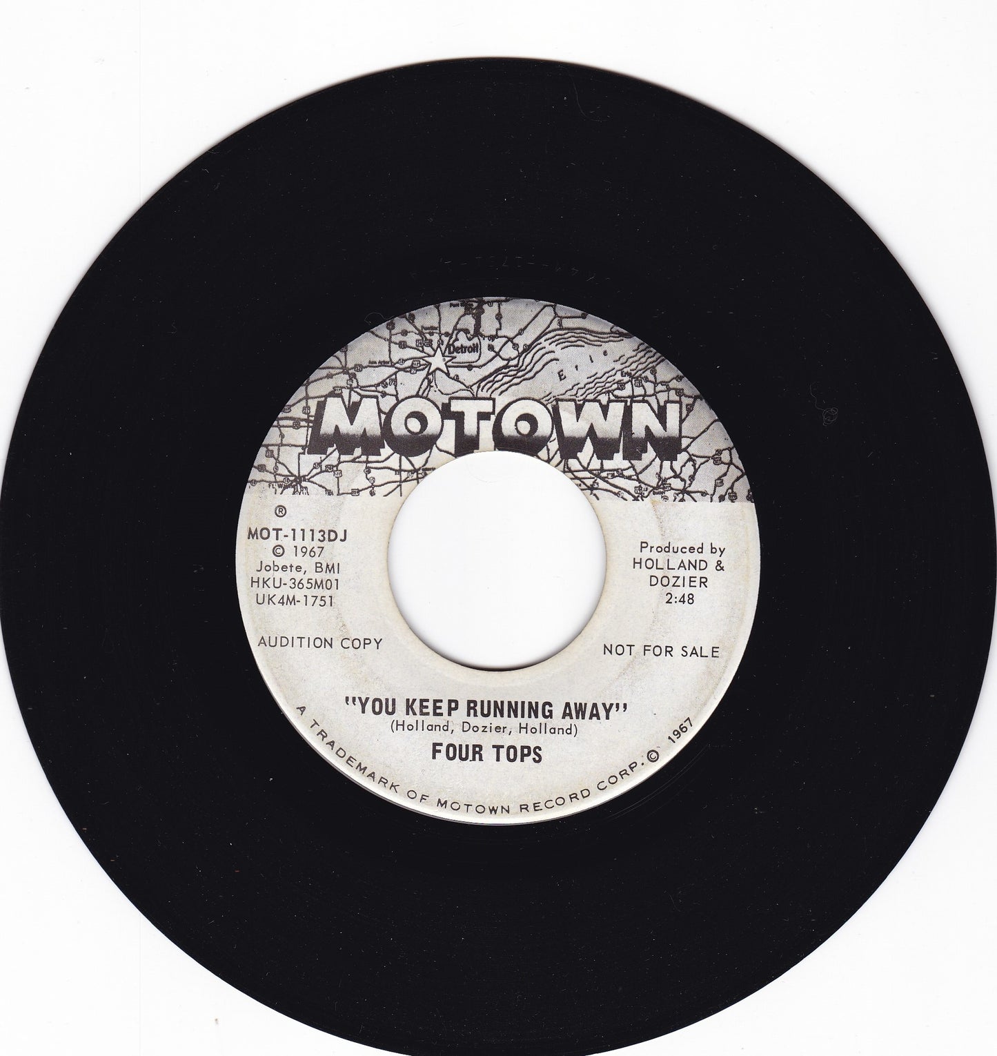 Four Tops You keeping running away