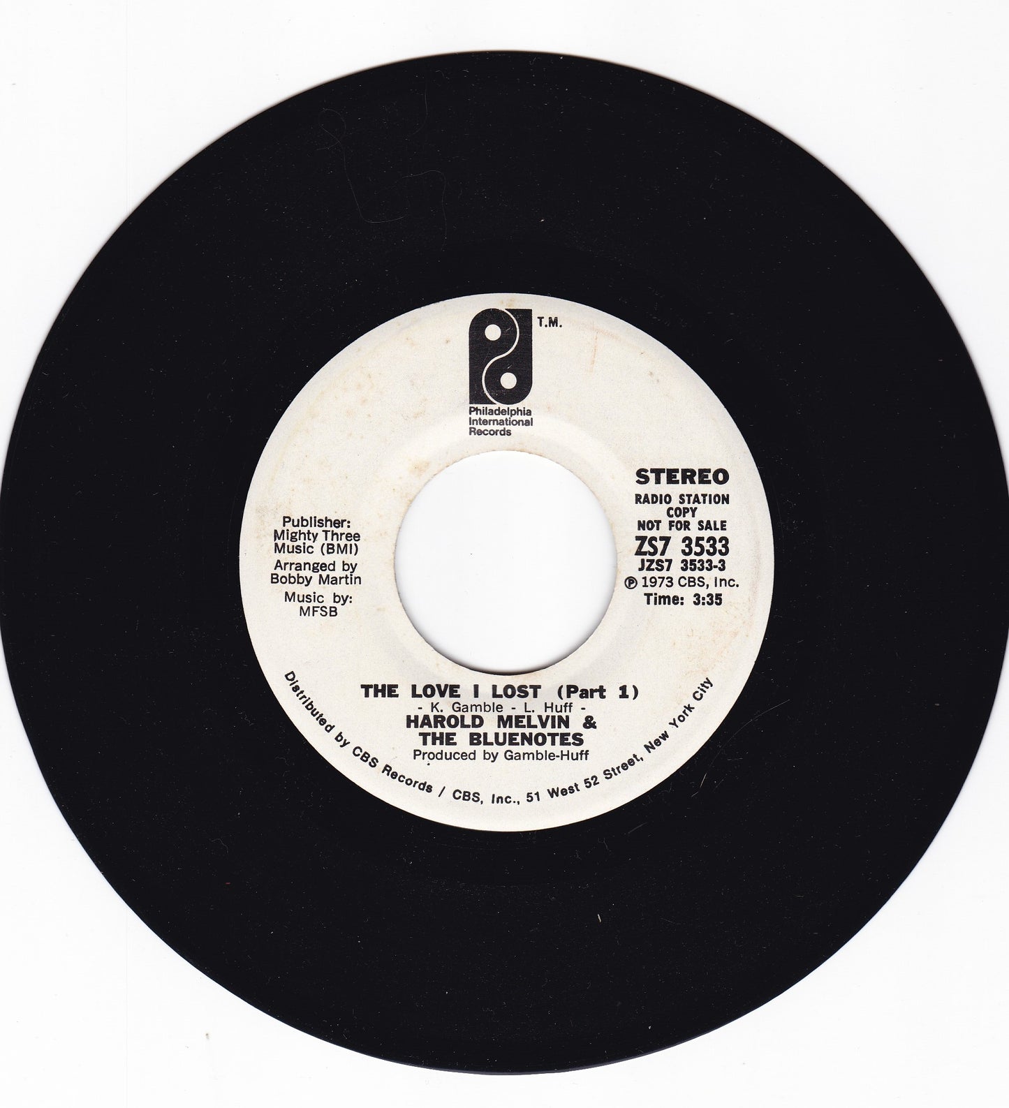 Harold Melvin & the Bluenotes The love i lost