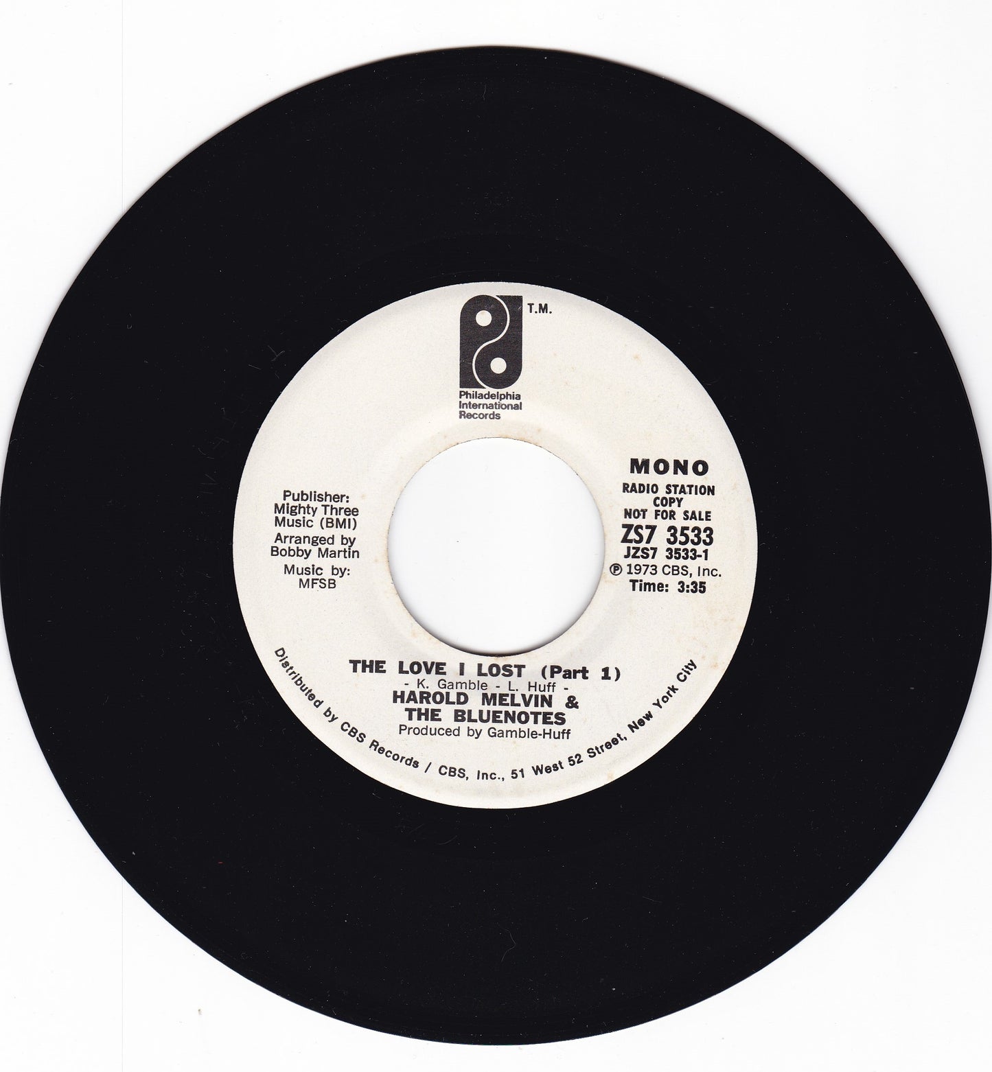 Harold Melvin & the Bluenotes The love i lost