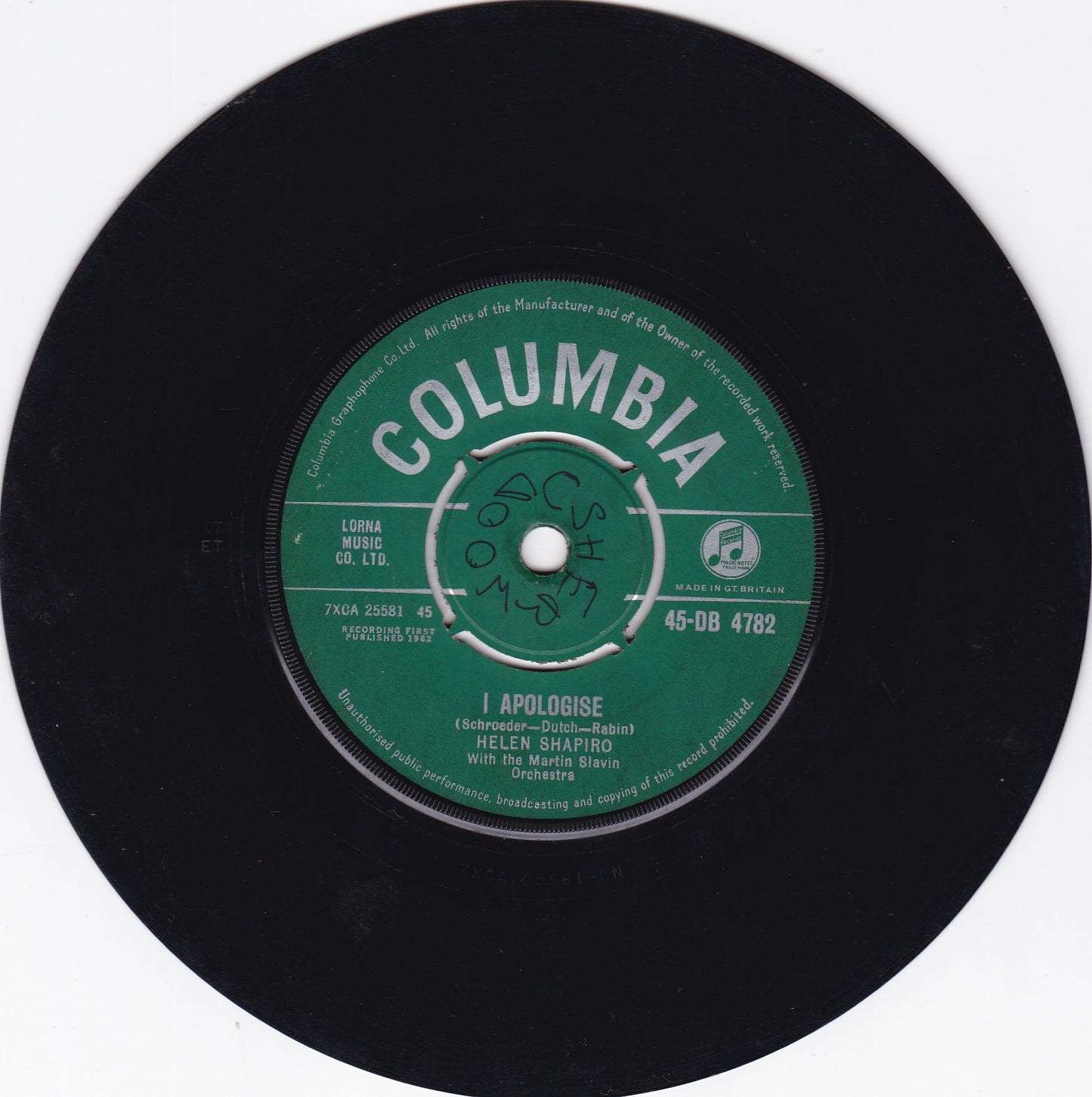 Helen Shapiro Tell me what he said