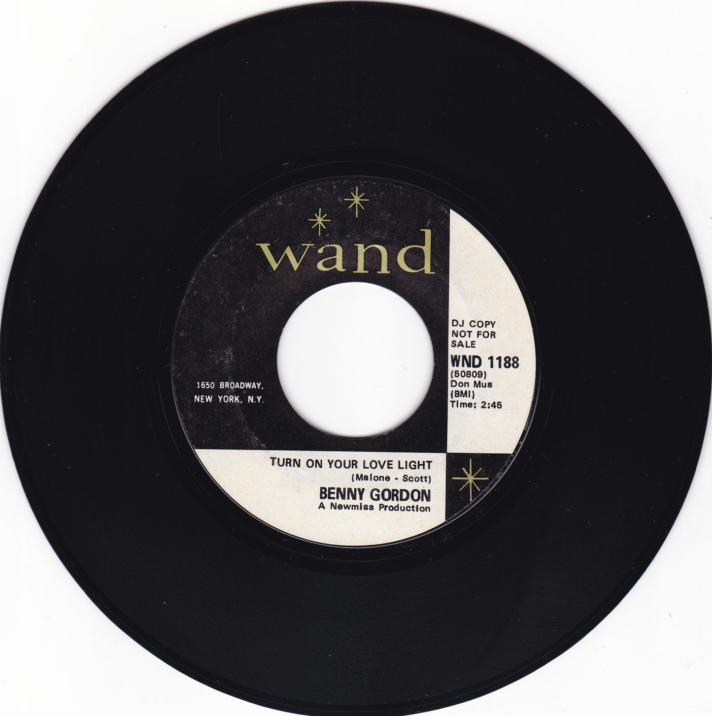 Benny Gordon - Gonna Give Her All The Love - EX