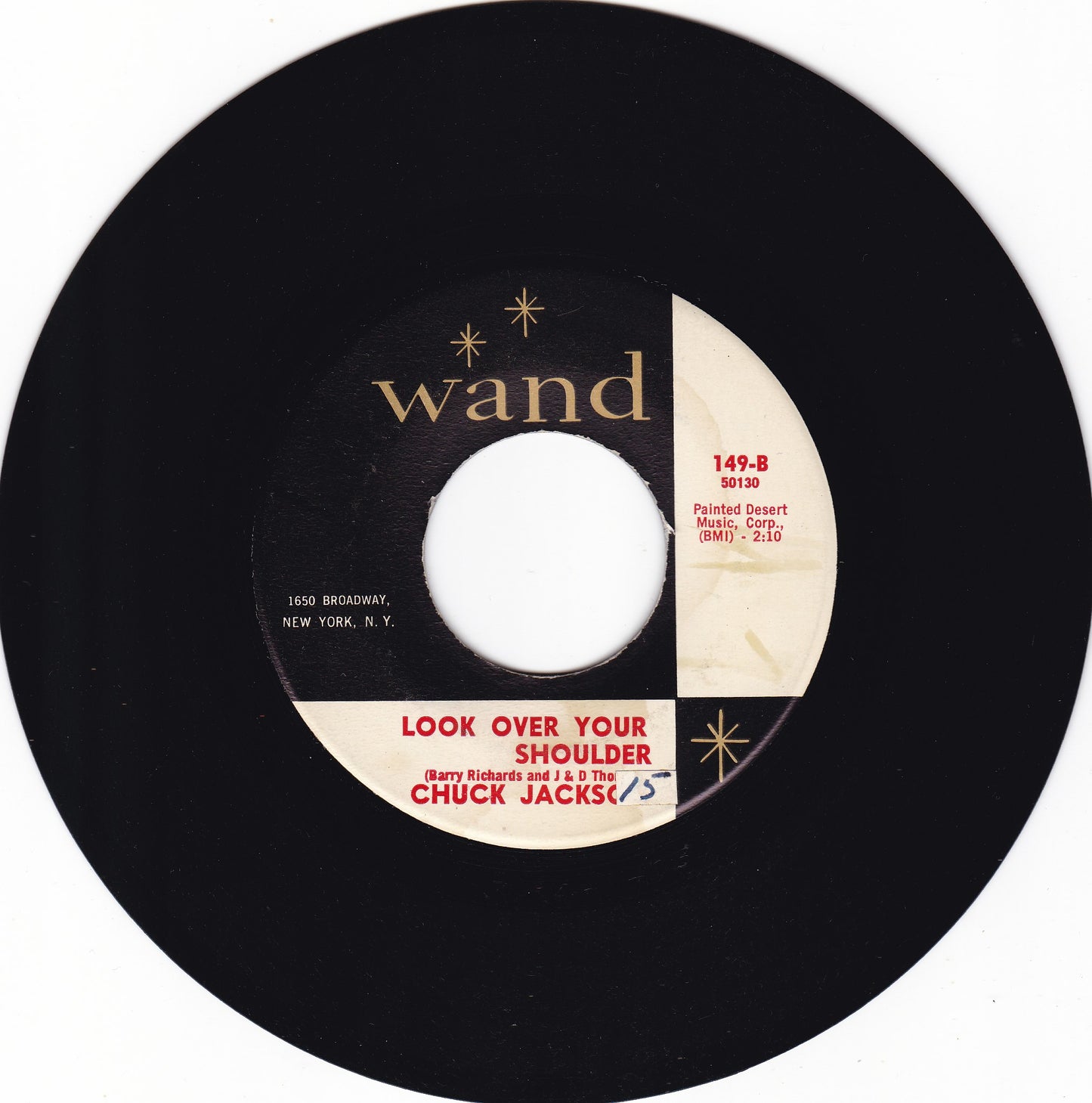 Chuck Jackson - Hand it over - VG+