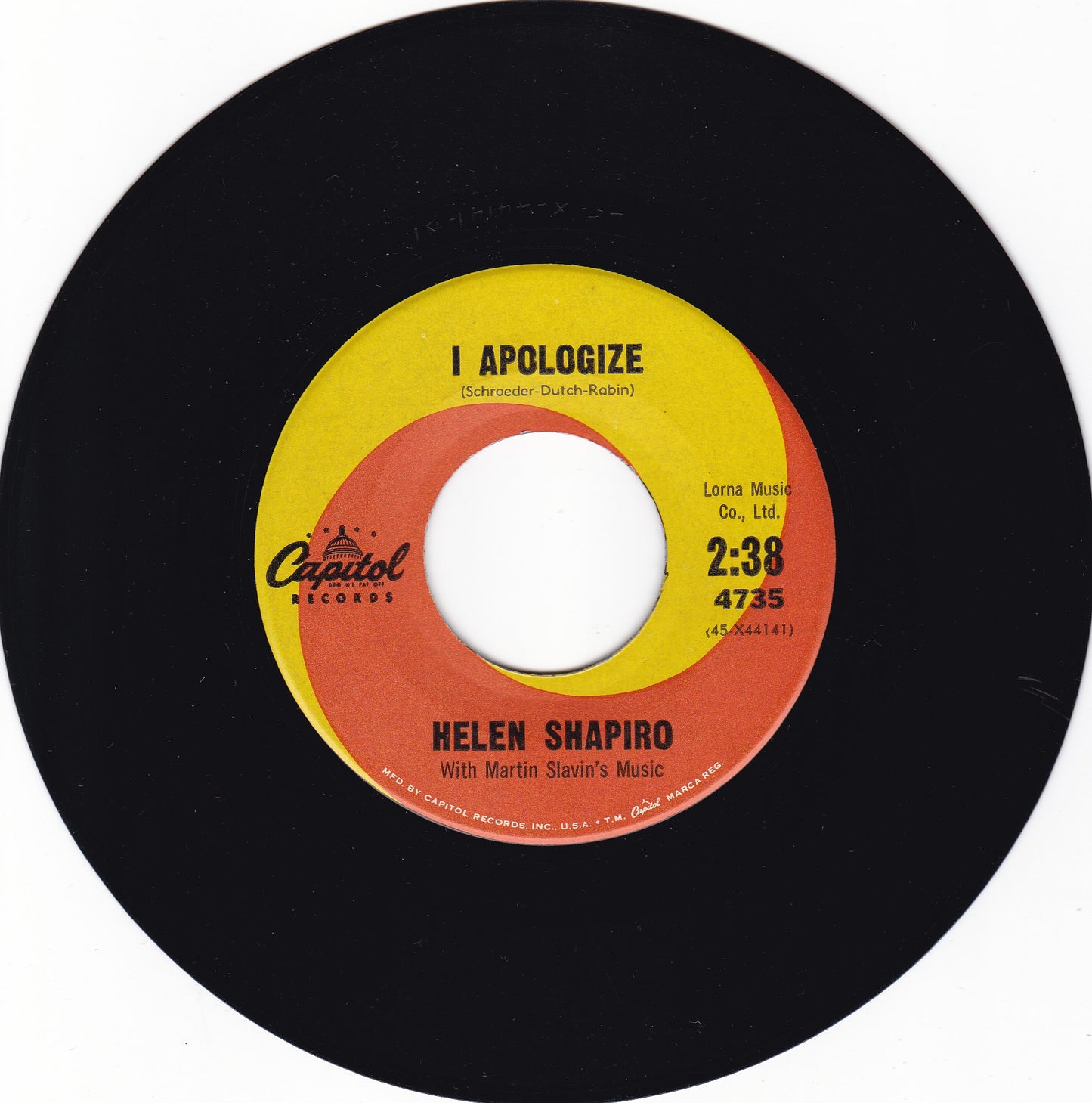 Helen Shapiro - Tell me what he said - EX