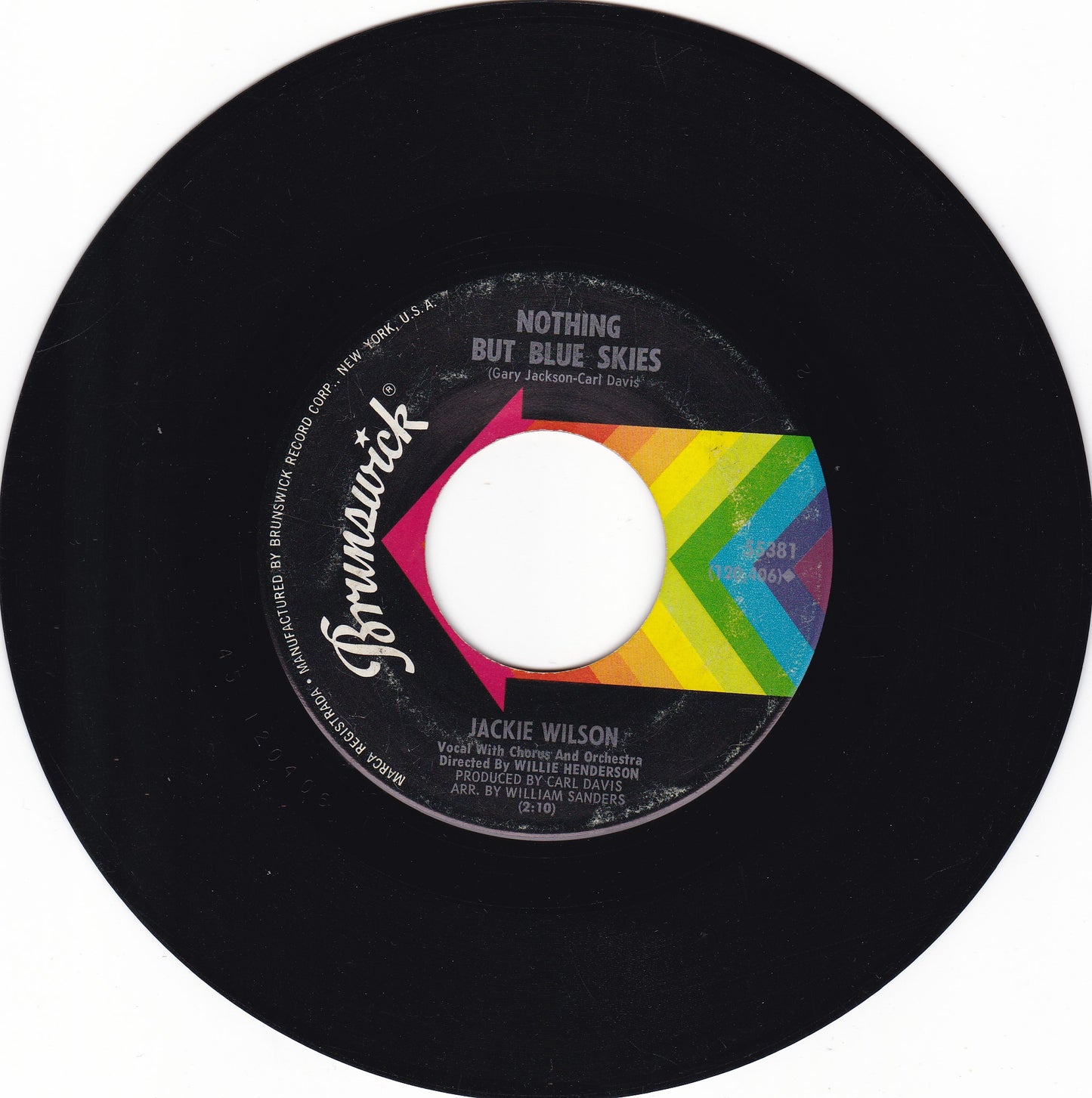 Jackie Wilson - I get he sweetest feeling - VG+