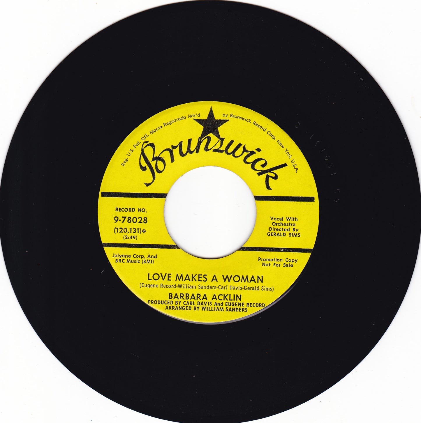 Jackie Wilson - I get the sweetest feeling - EX
