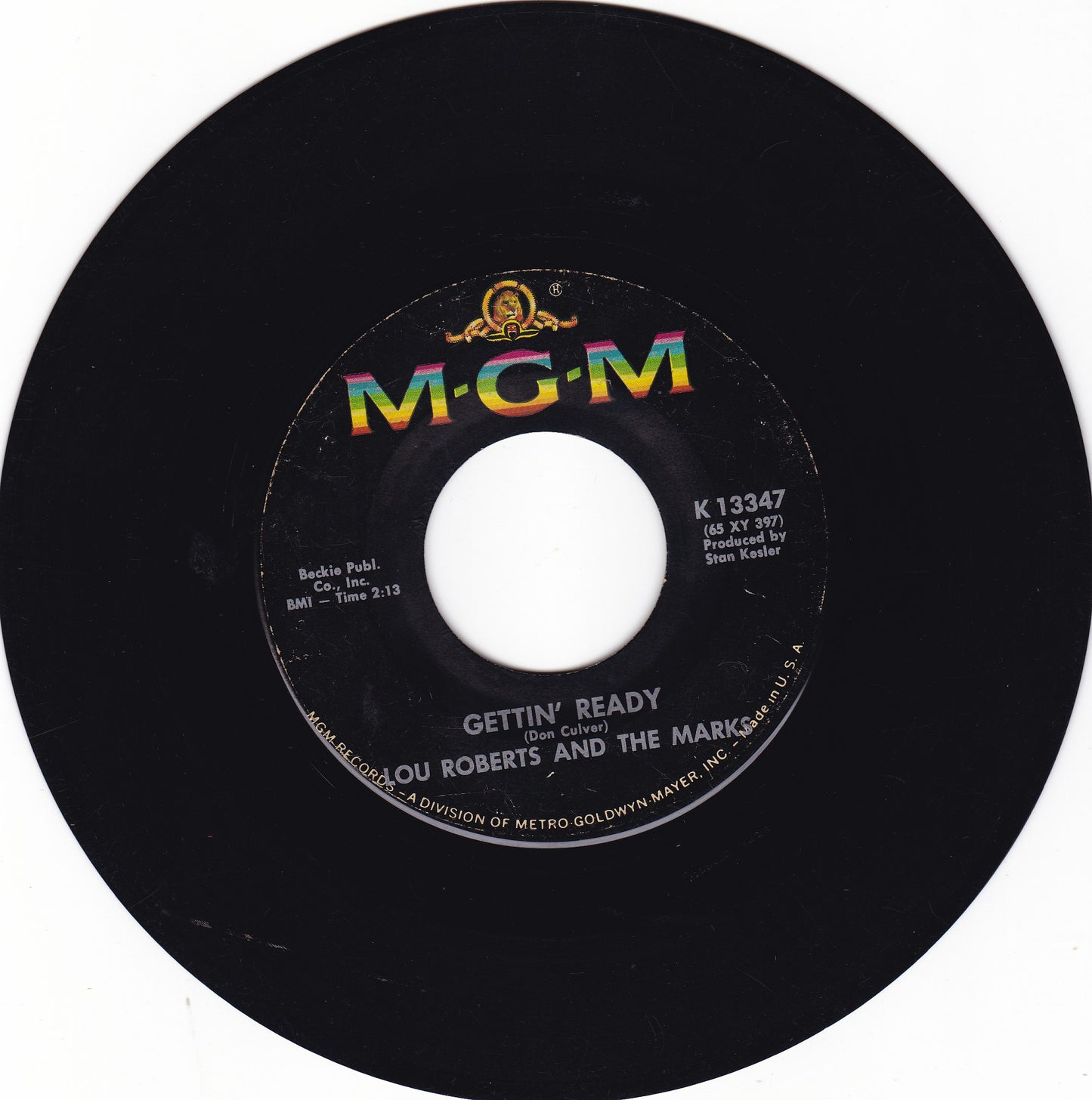 Lou Roberts and the Marks You fooled me