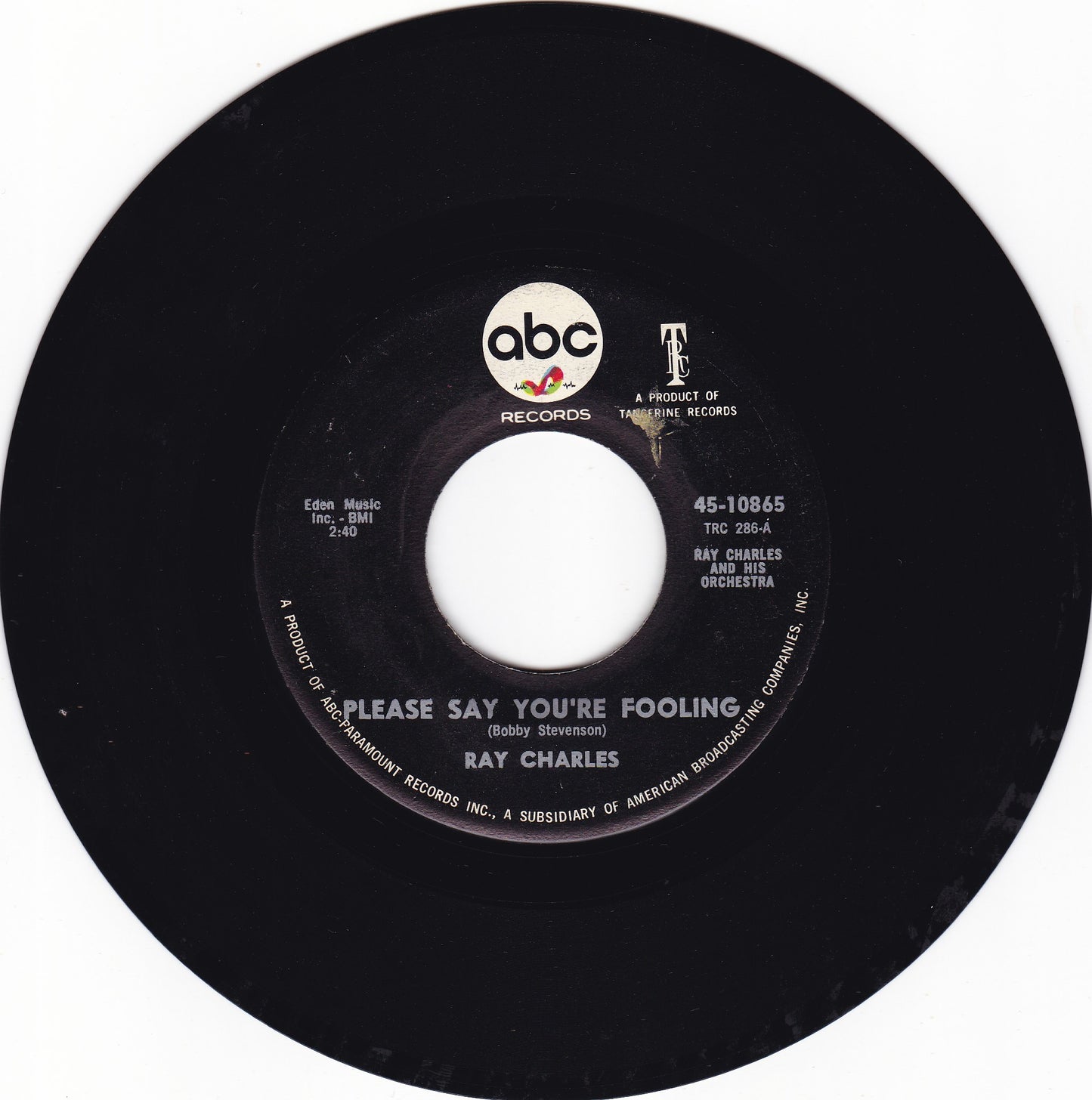 Ray Charles - I don't need no doctor - VG+