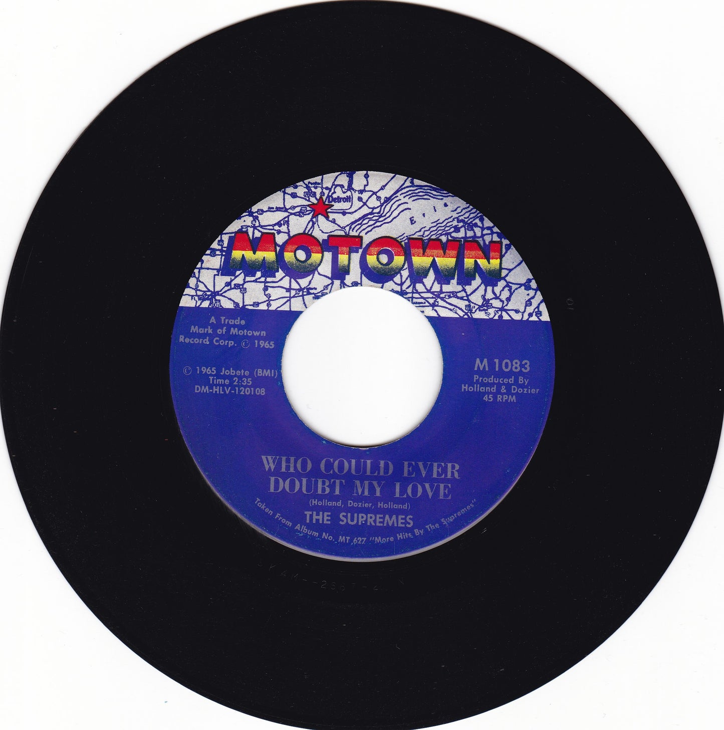 The Supremes I hear a symphony EX