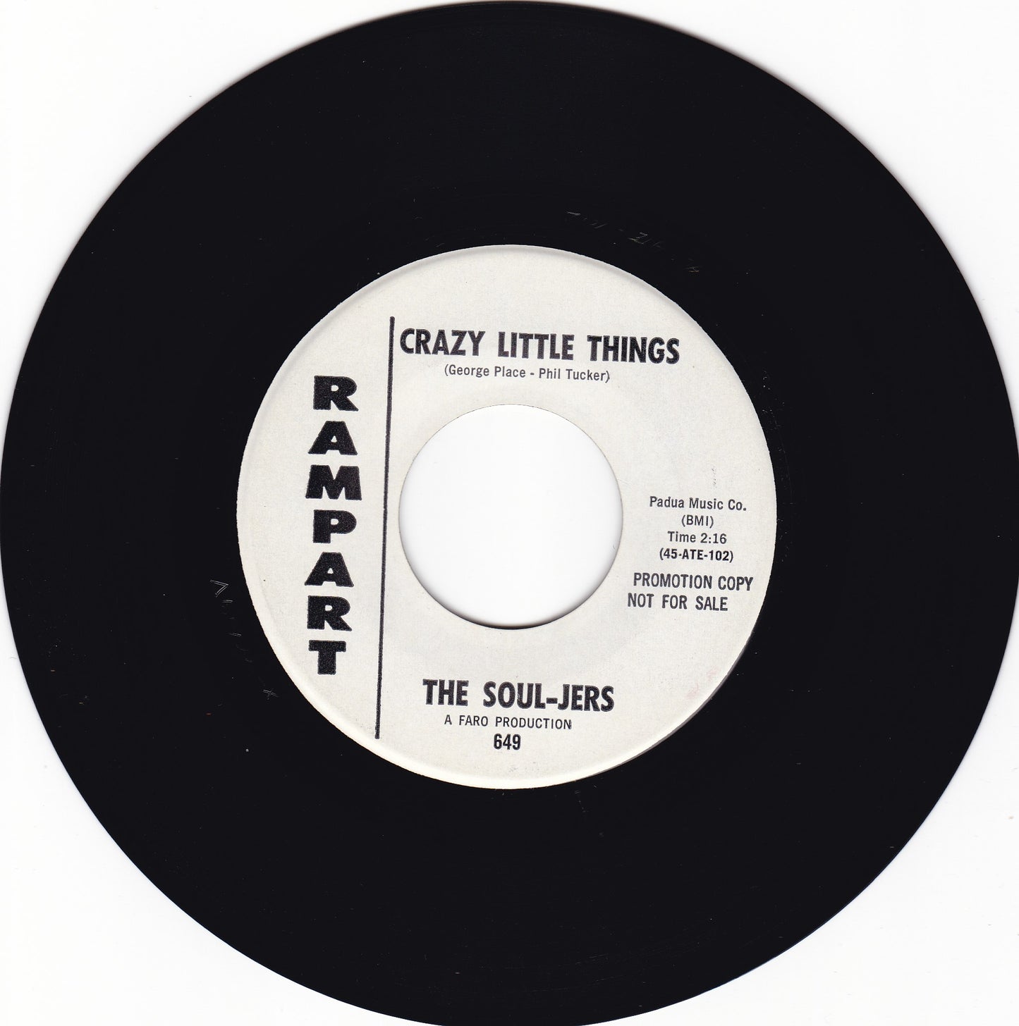 The Soul-jers - Gonna be a big man - EX
