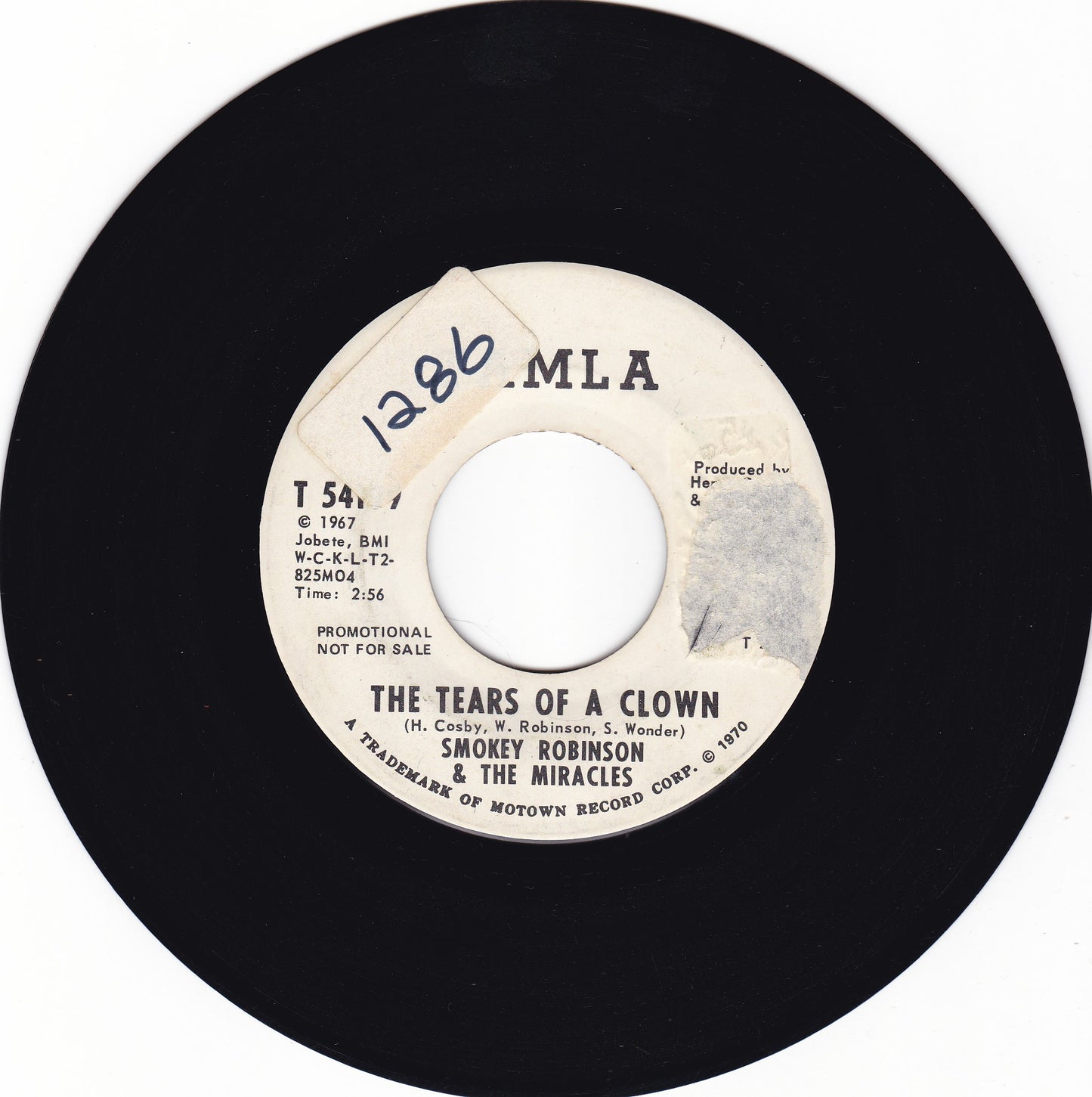 Smokey Robinson & the Miracles Tears of a clown