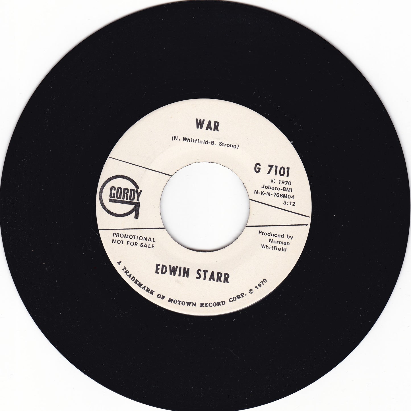Edwin Starr - War - EX