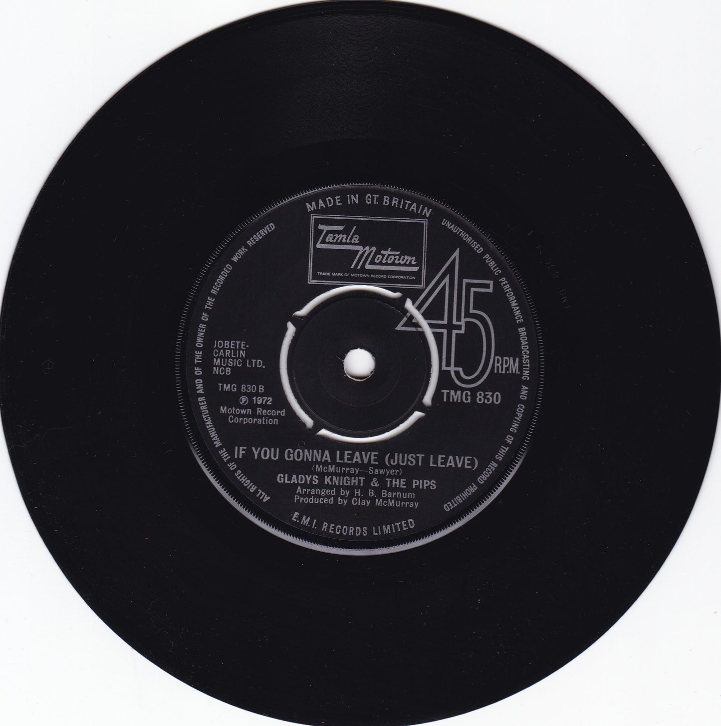 Gladys Knight & the Pips Help me make it through the night