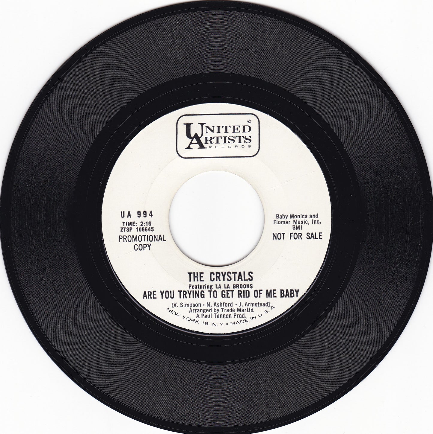 The Crystals I got a man