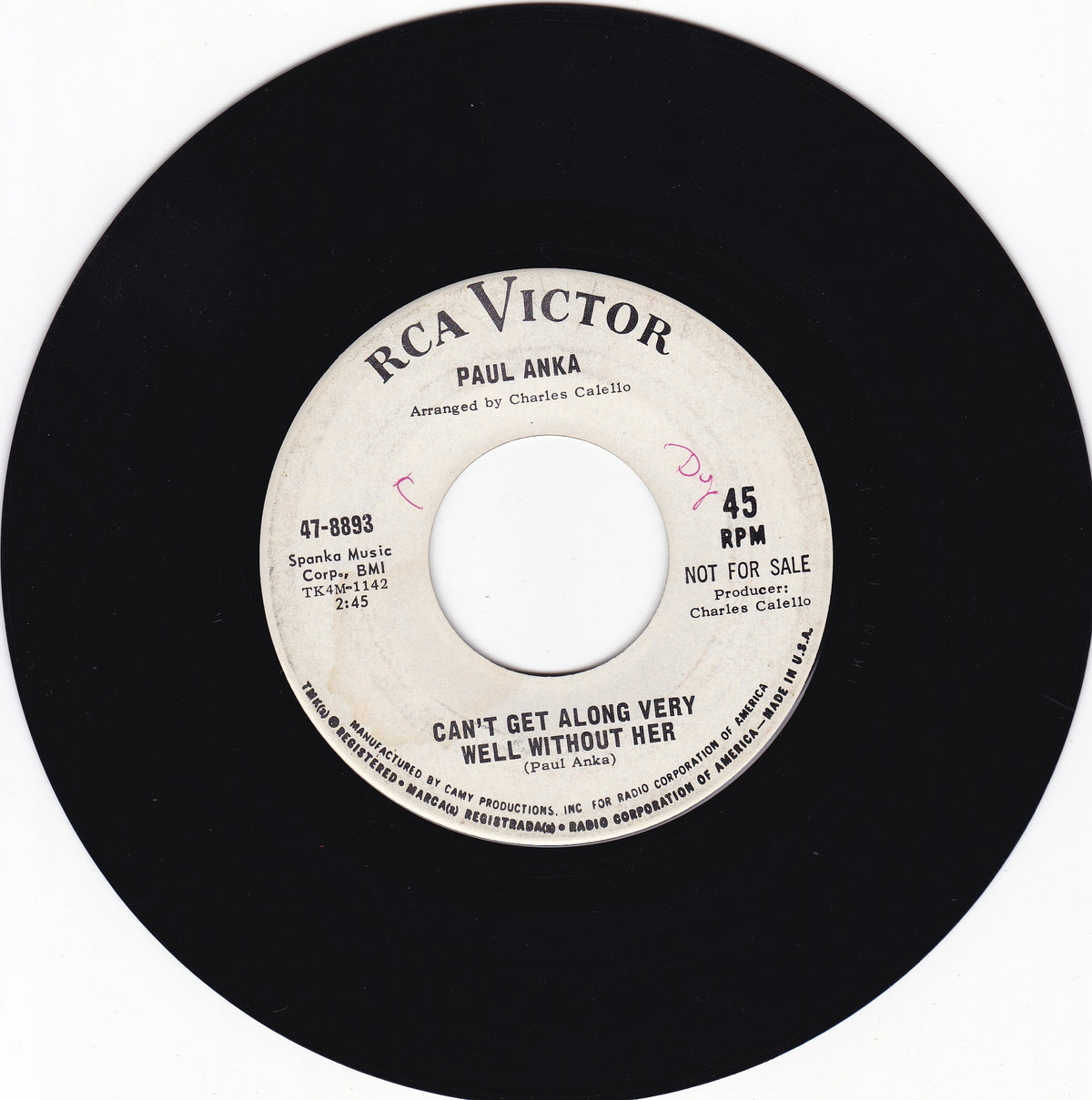 Paul Anka I can't help loving you