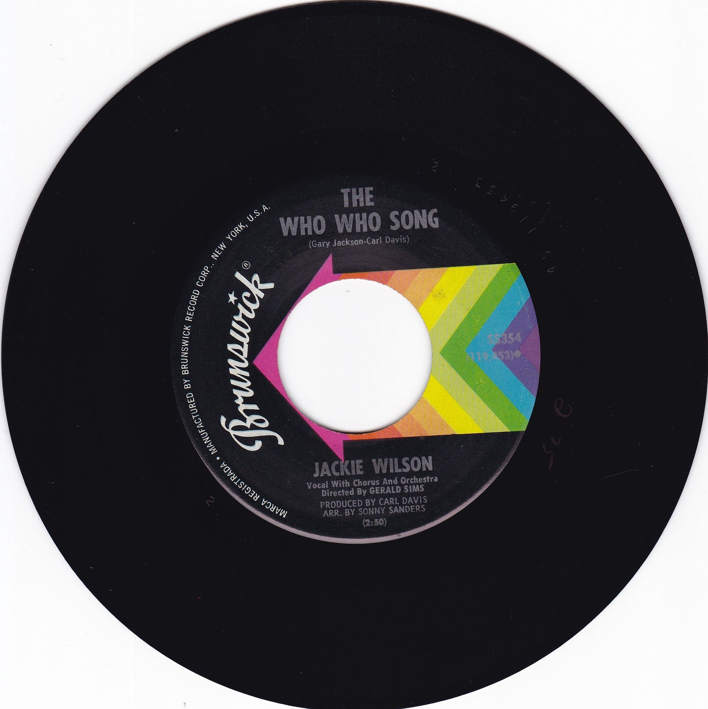 Jackie Wilson The who who song