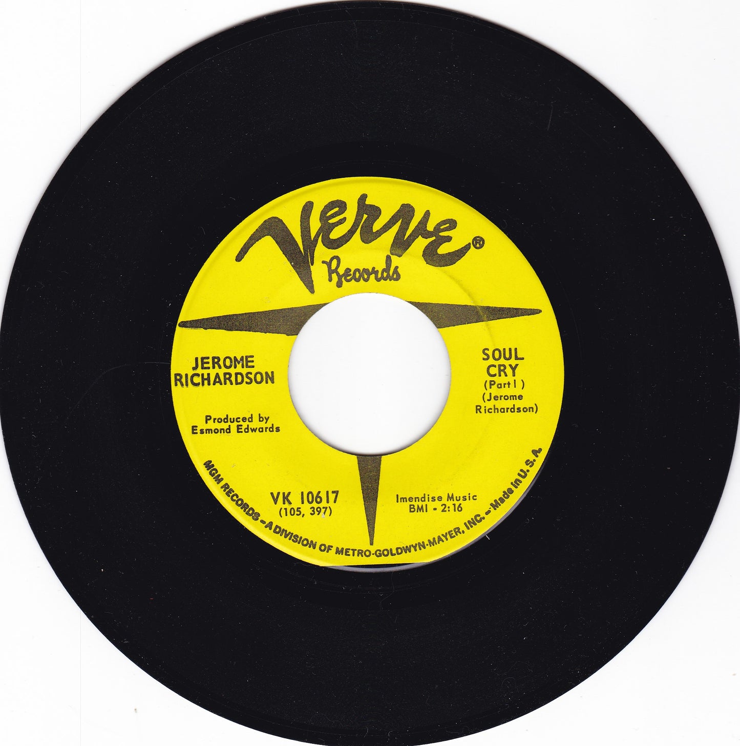 Jerome Richardson Soul cry