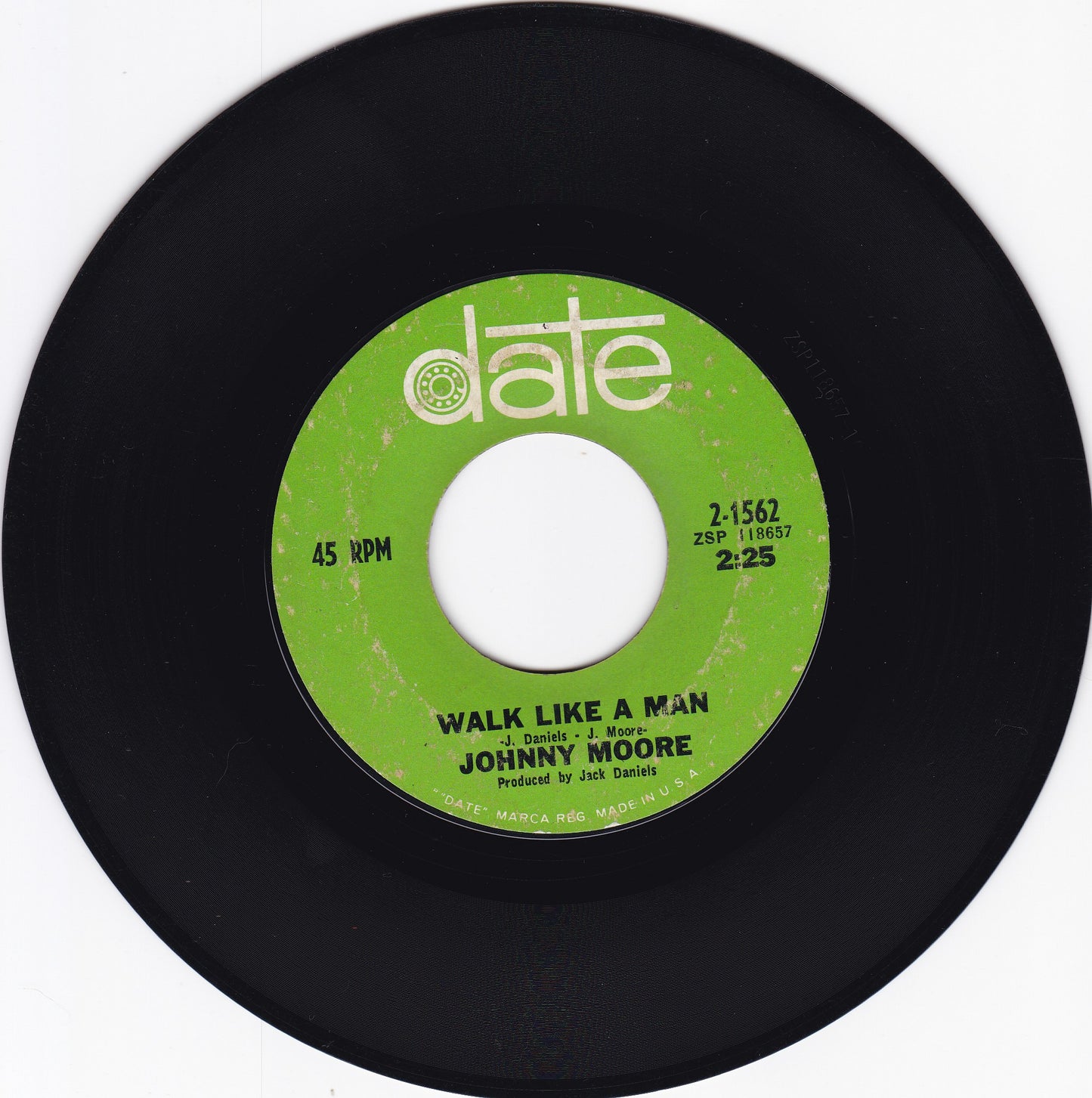 Johnny Moore - Walk like a man - EX