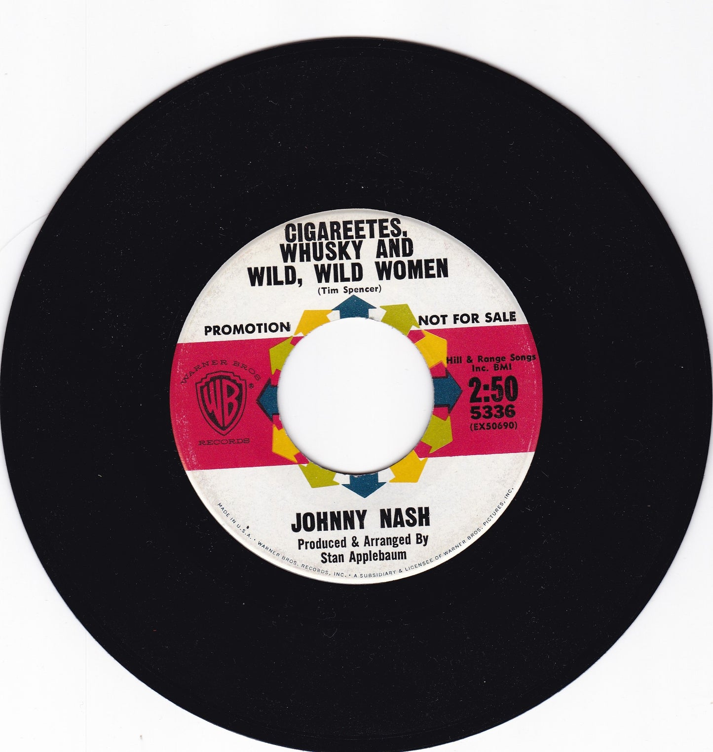 Johnny Nash I'm movin on