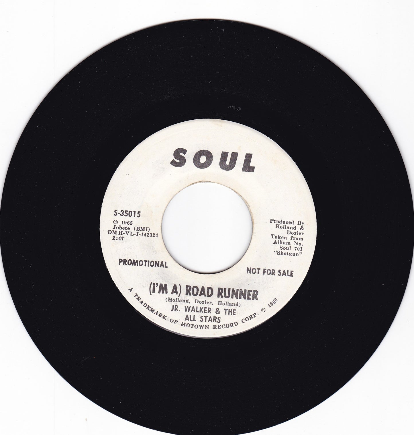 JR Walker & the All stars I'm a road runner