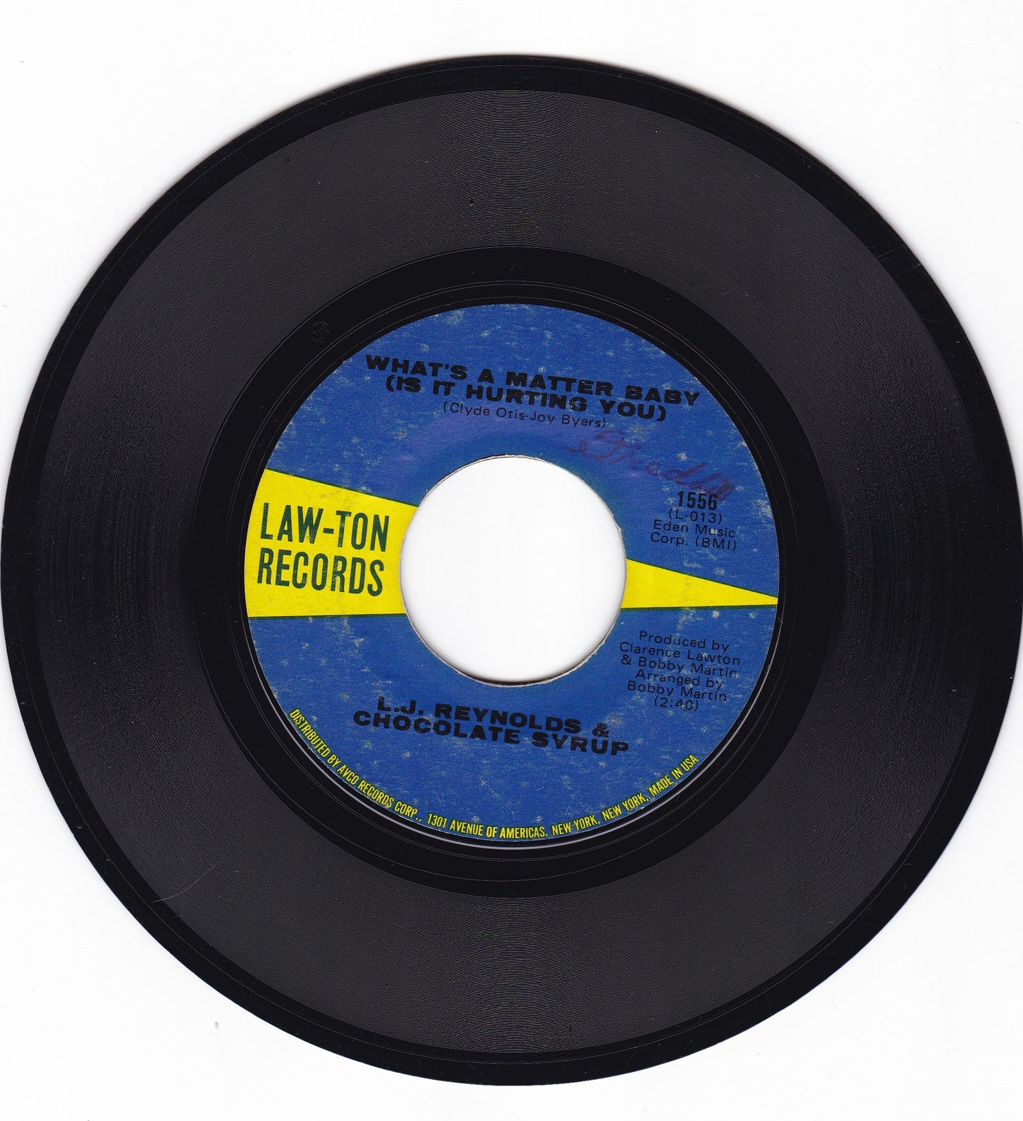 L J Reynolds What's a matter baby
