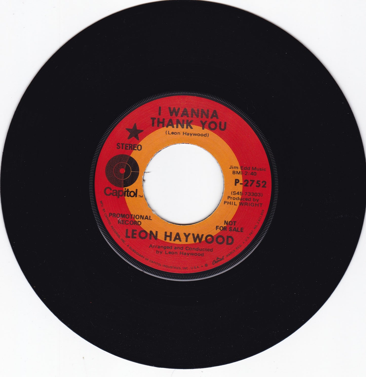 Leon Haywood I wanna thank you
