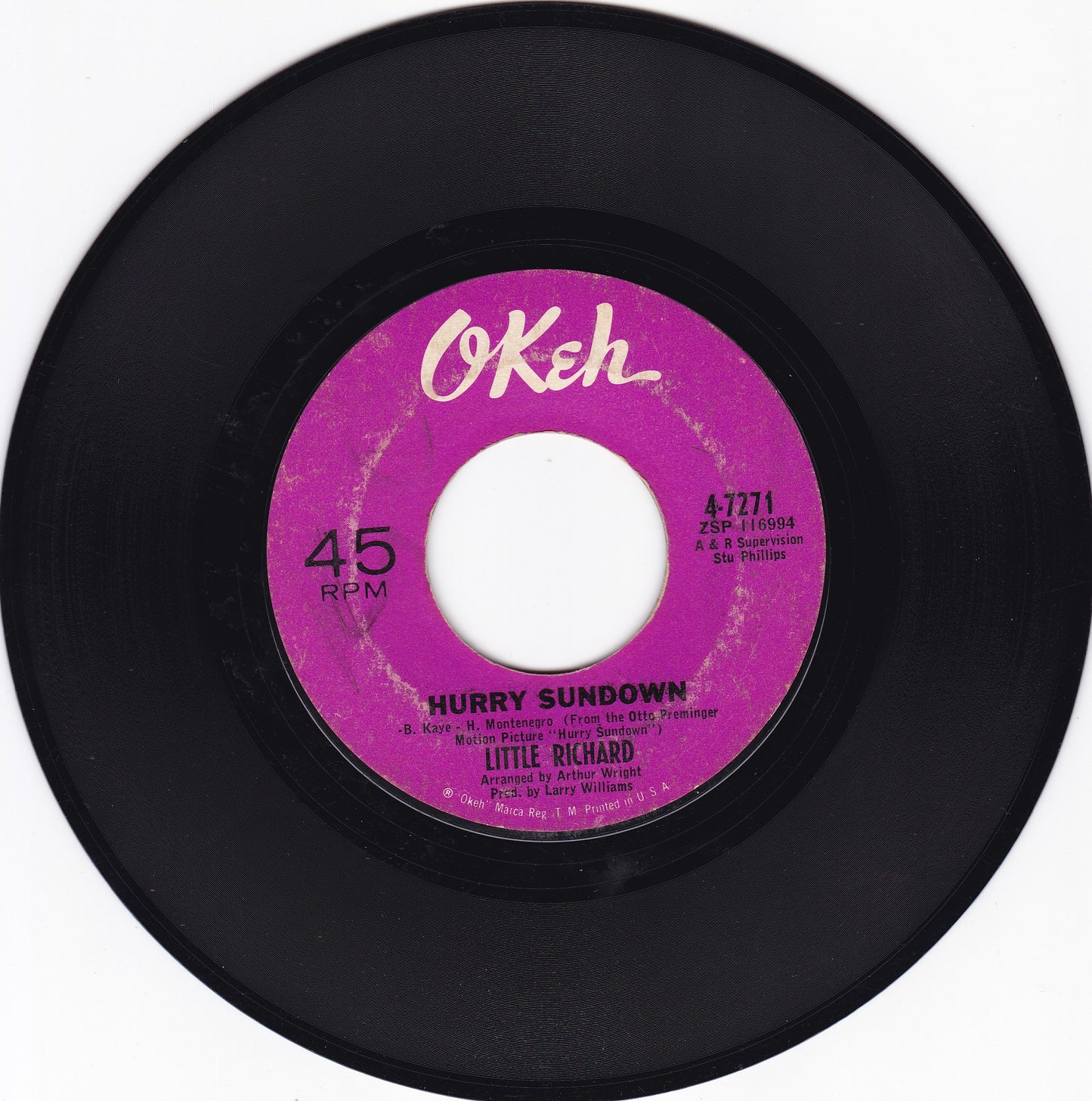Little Richard I don't want to discuss it