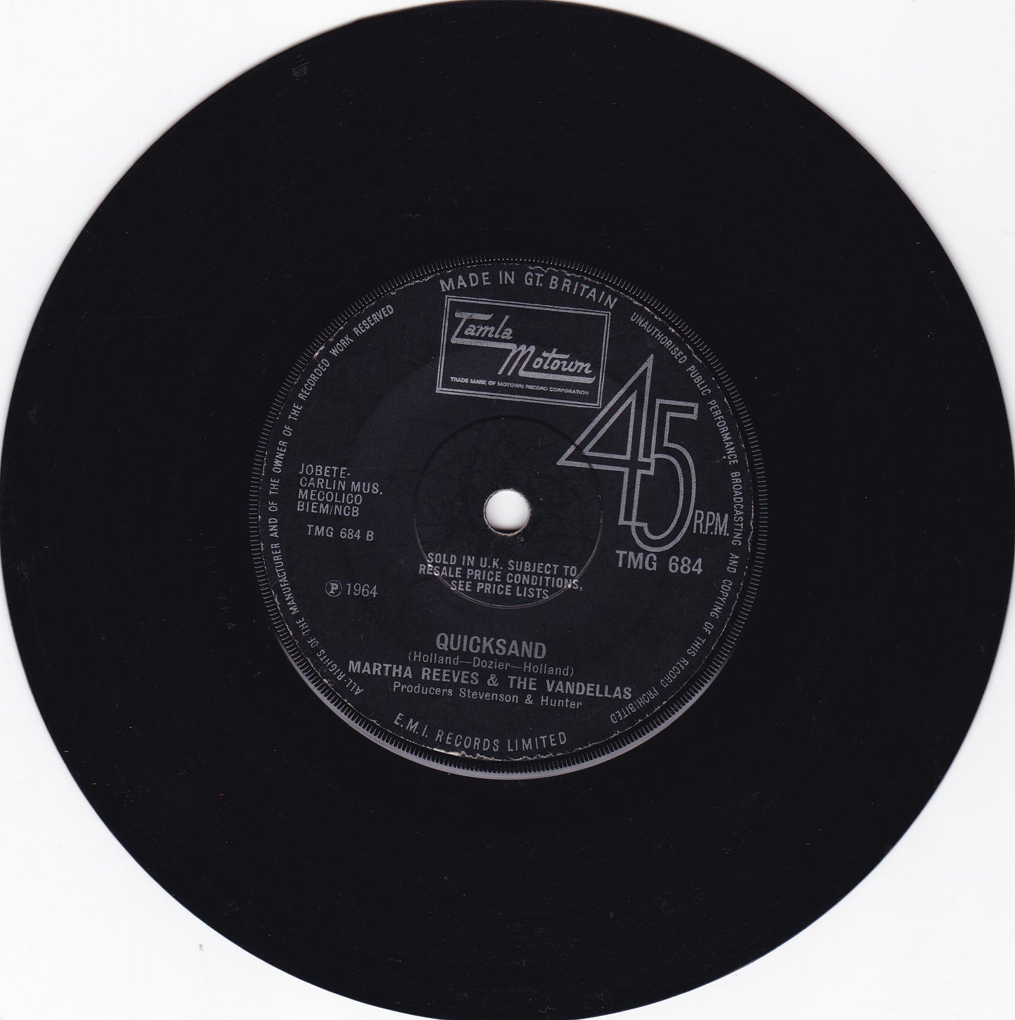 Martha Reeves & the Vandellas Dancing in the street