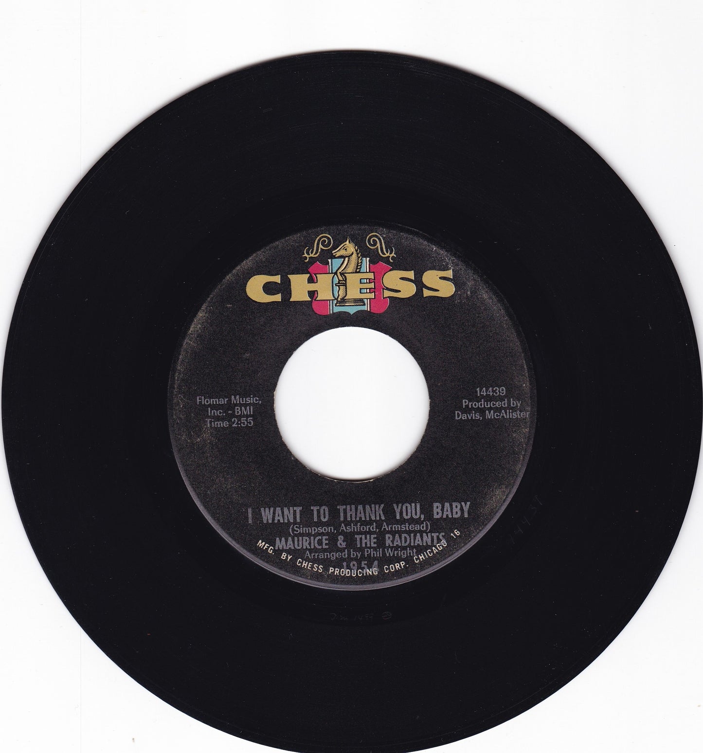 Maurice & the Radiants Baby you've got it