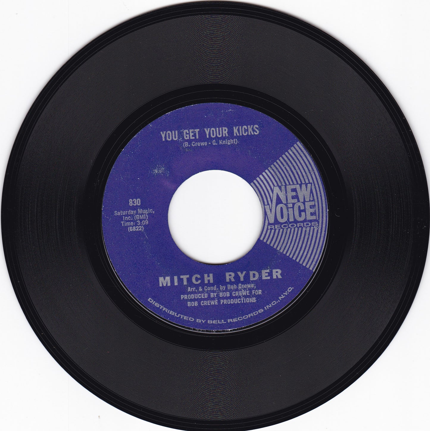 Mitch Ryder You get your kicks