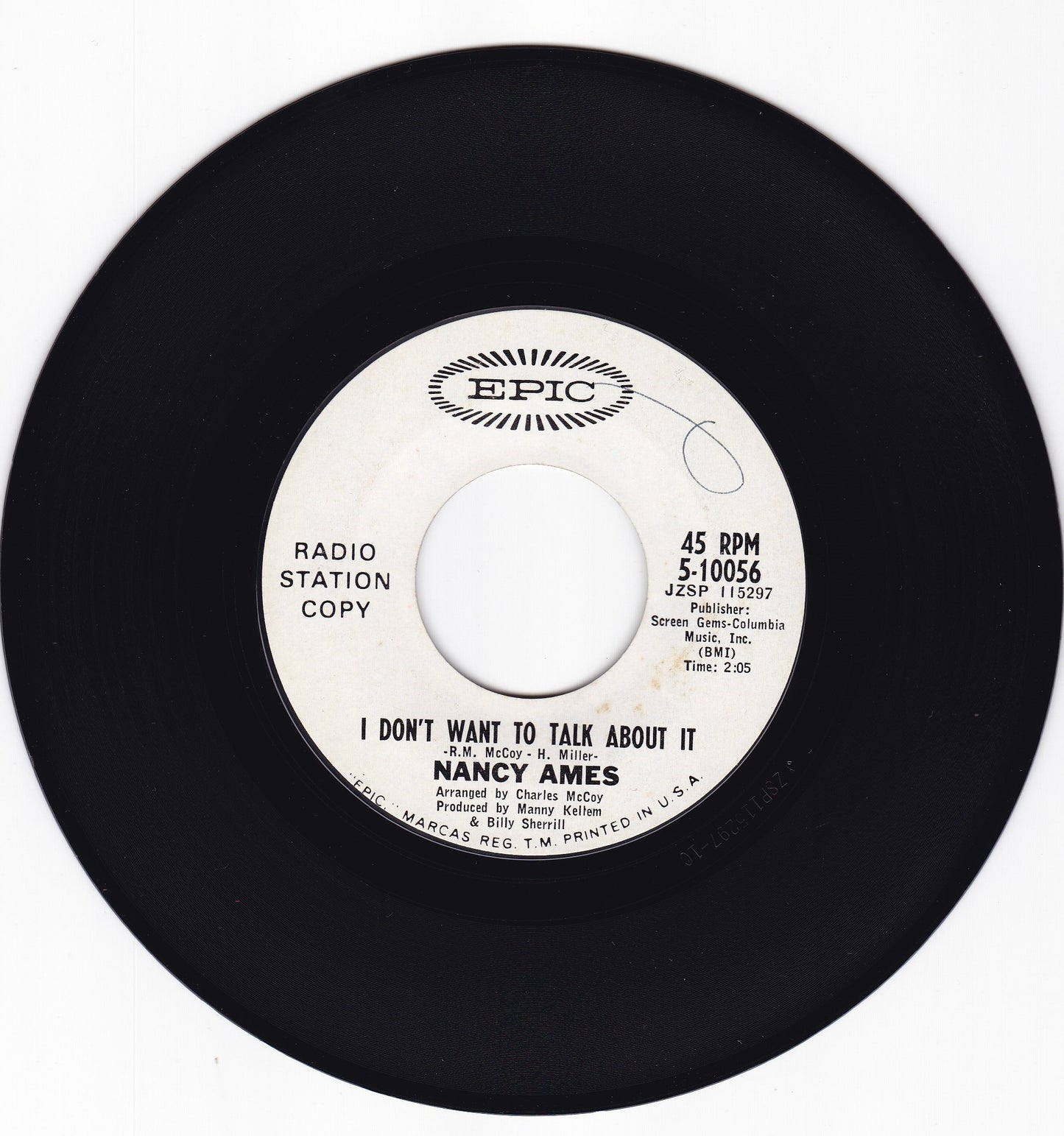Nancy Ames I don't want to talk about it