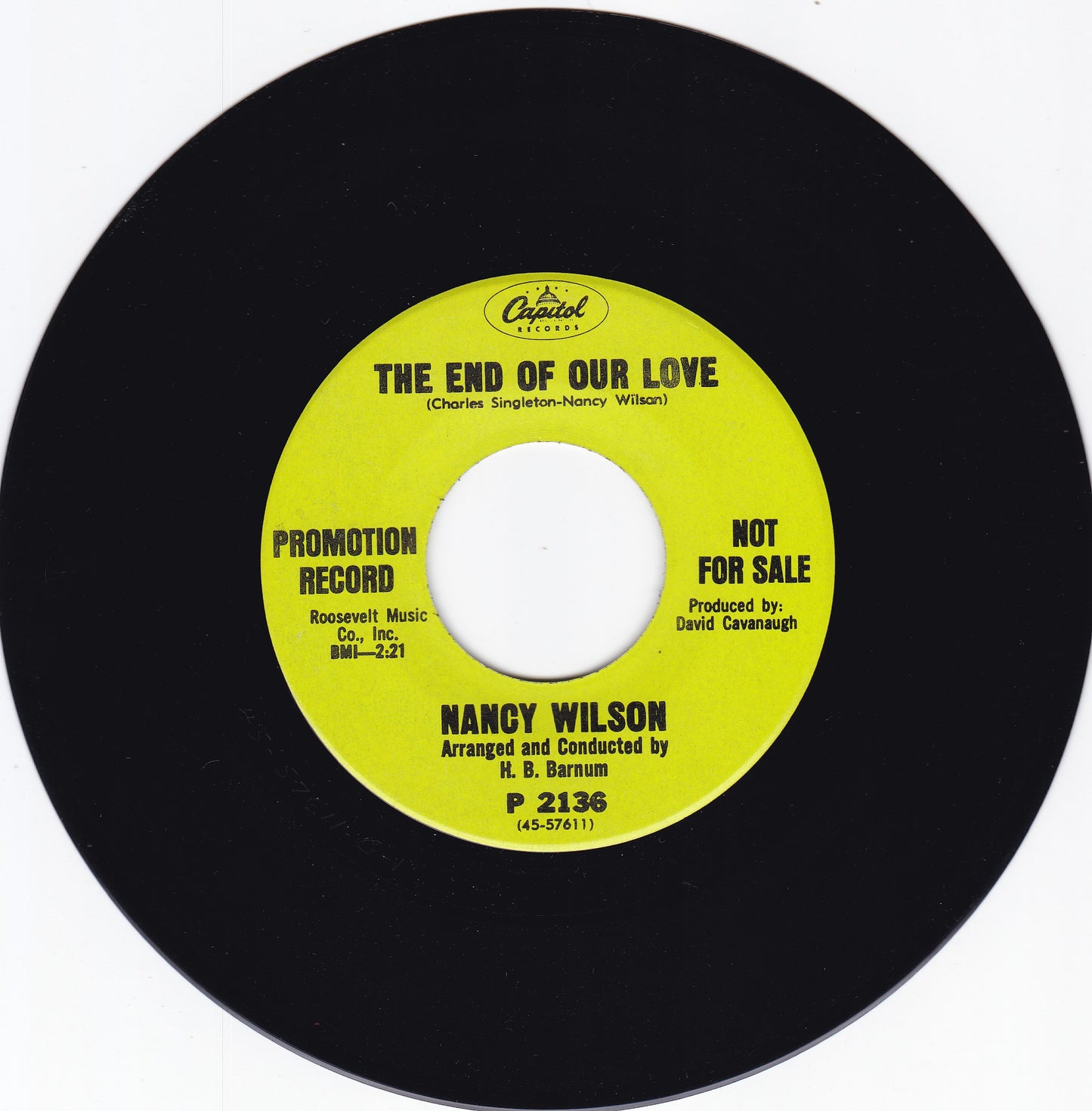 Nancy Wilson The end of our love