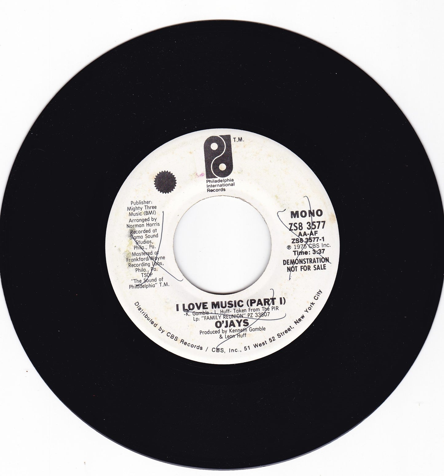 O'Jays I love music
