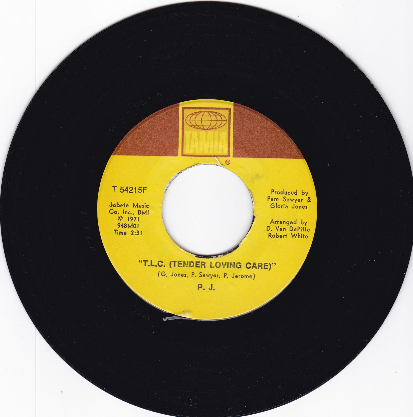 P. J. TLC Tender loving care
