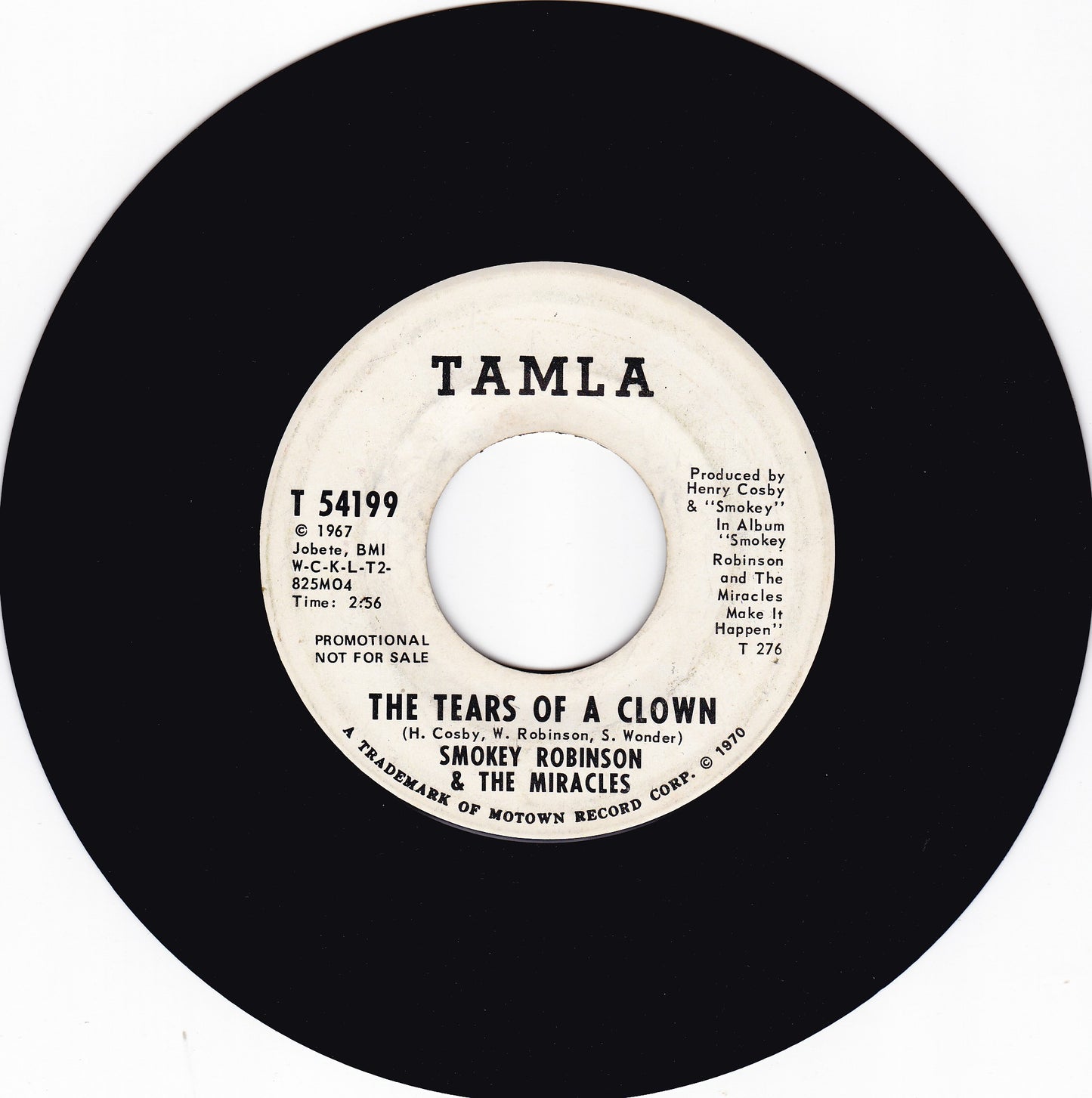 Smokey Robinson & the Miracles Tears of a clown