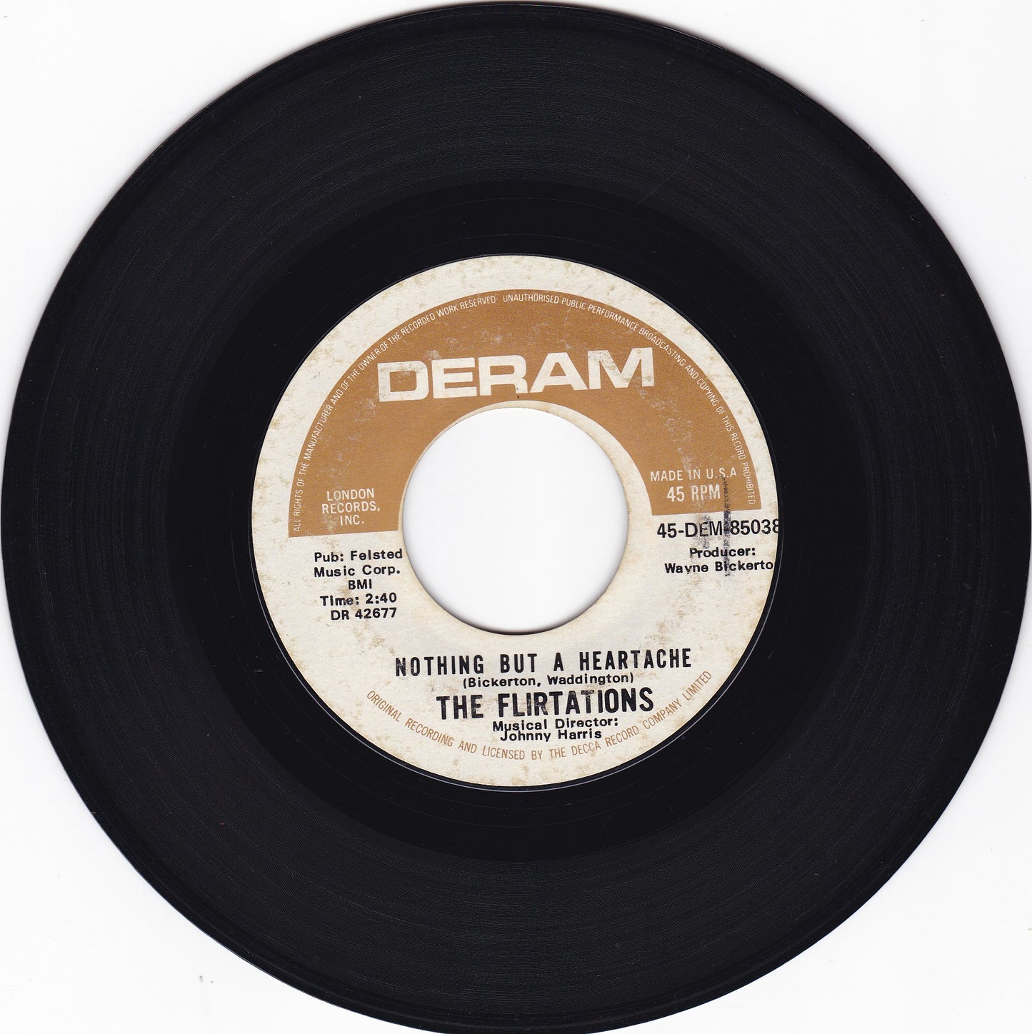 The Flirtations Nothing but a heartache