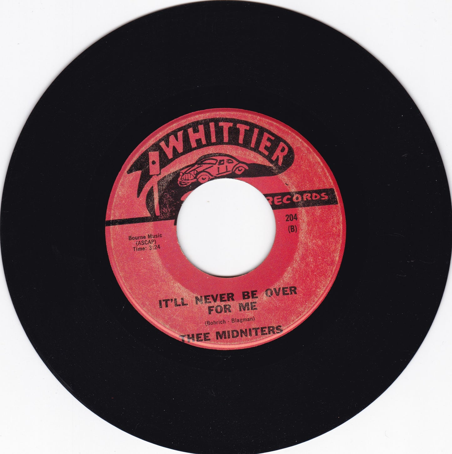 Thee Midniters It'll never be over for me