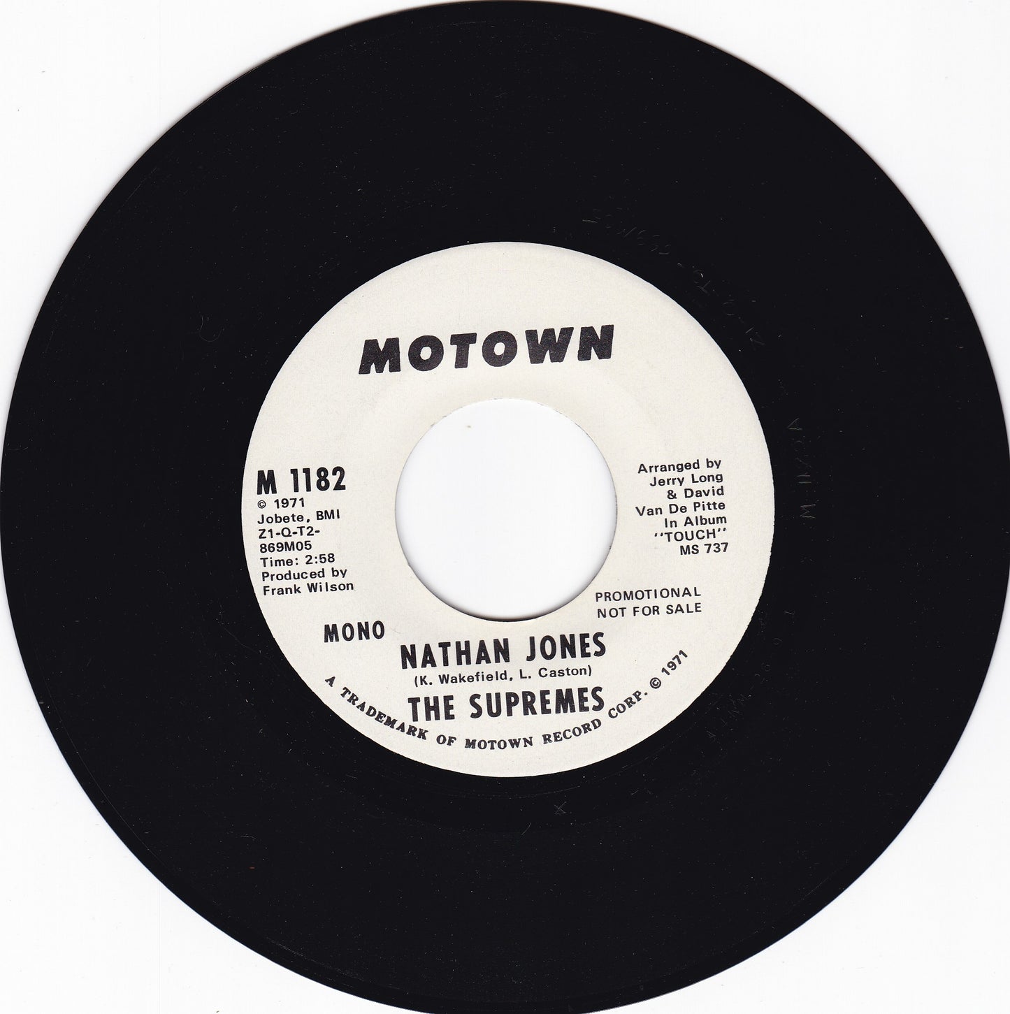 The Supremes Nathan jones