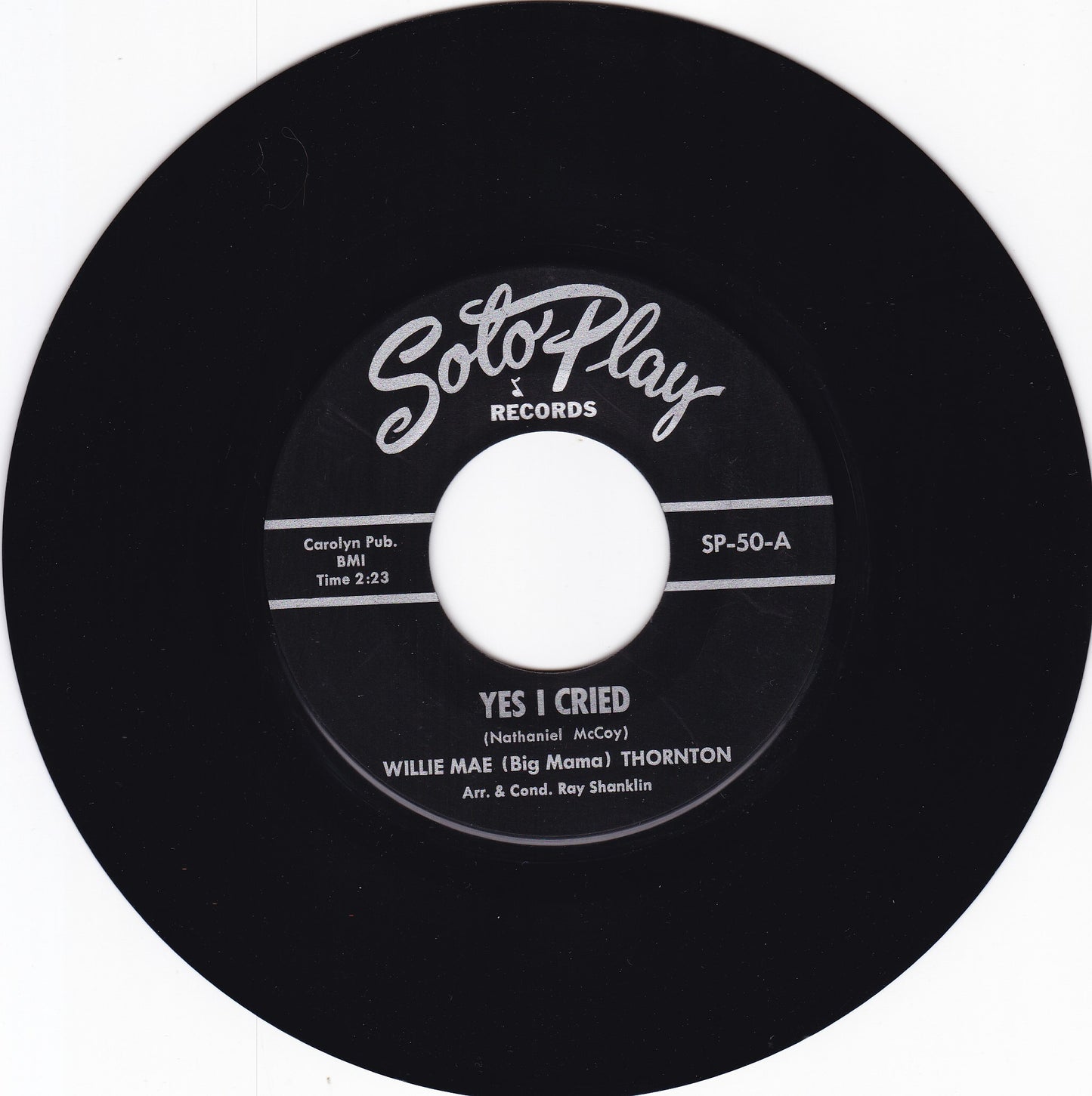 Willie Mae (Big Mama) Thornton Yes i cried